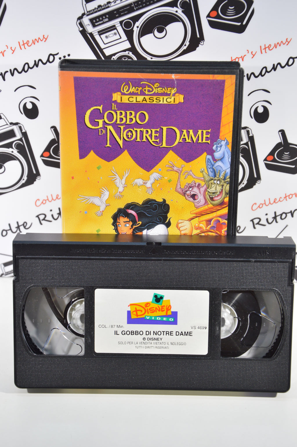 Il gobbo di Notre Dame VHS vintage