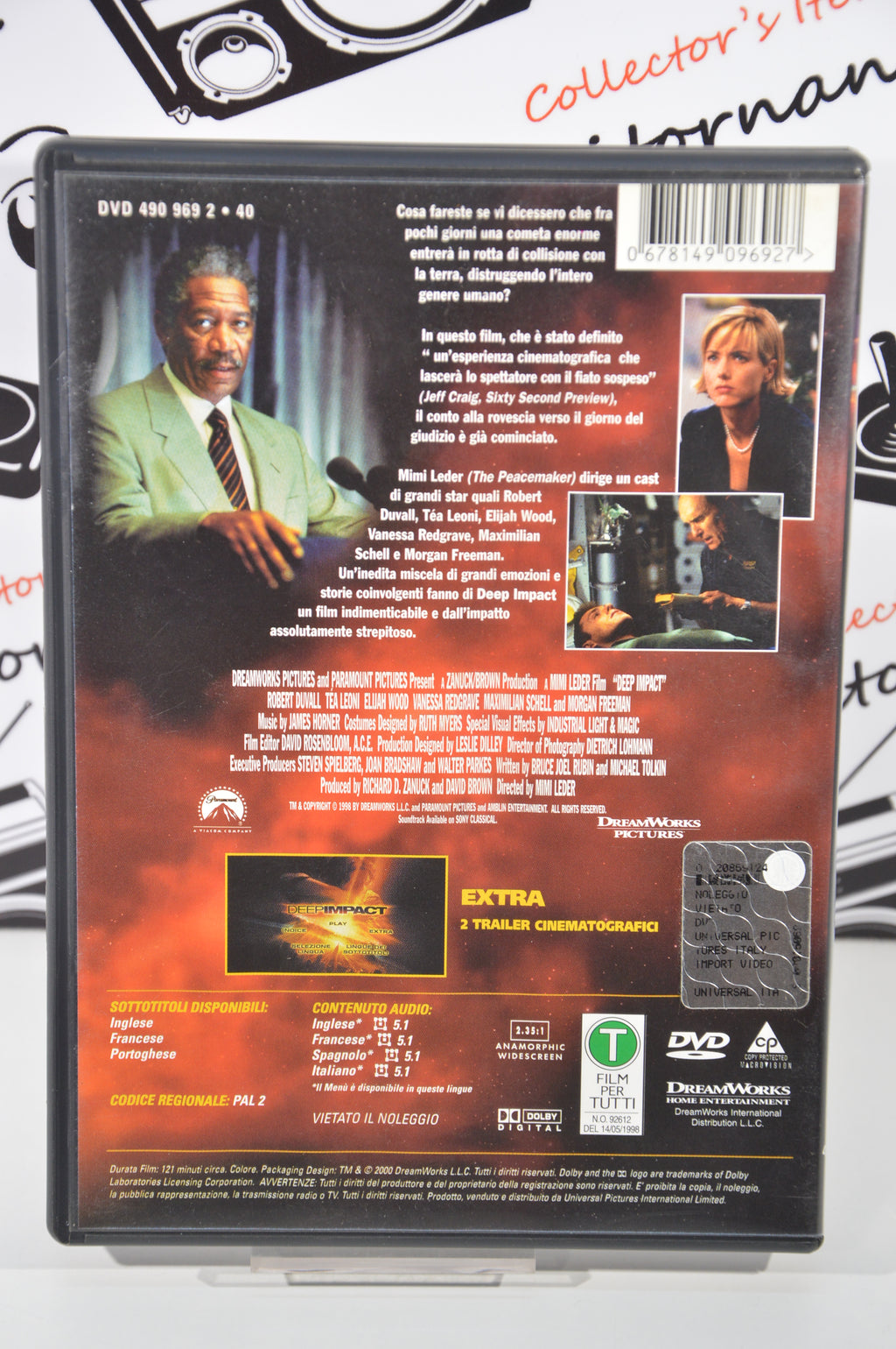 Deep Impact Dvd Italiano collezione