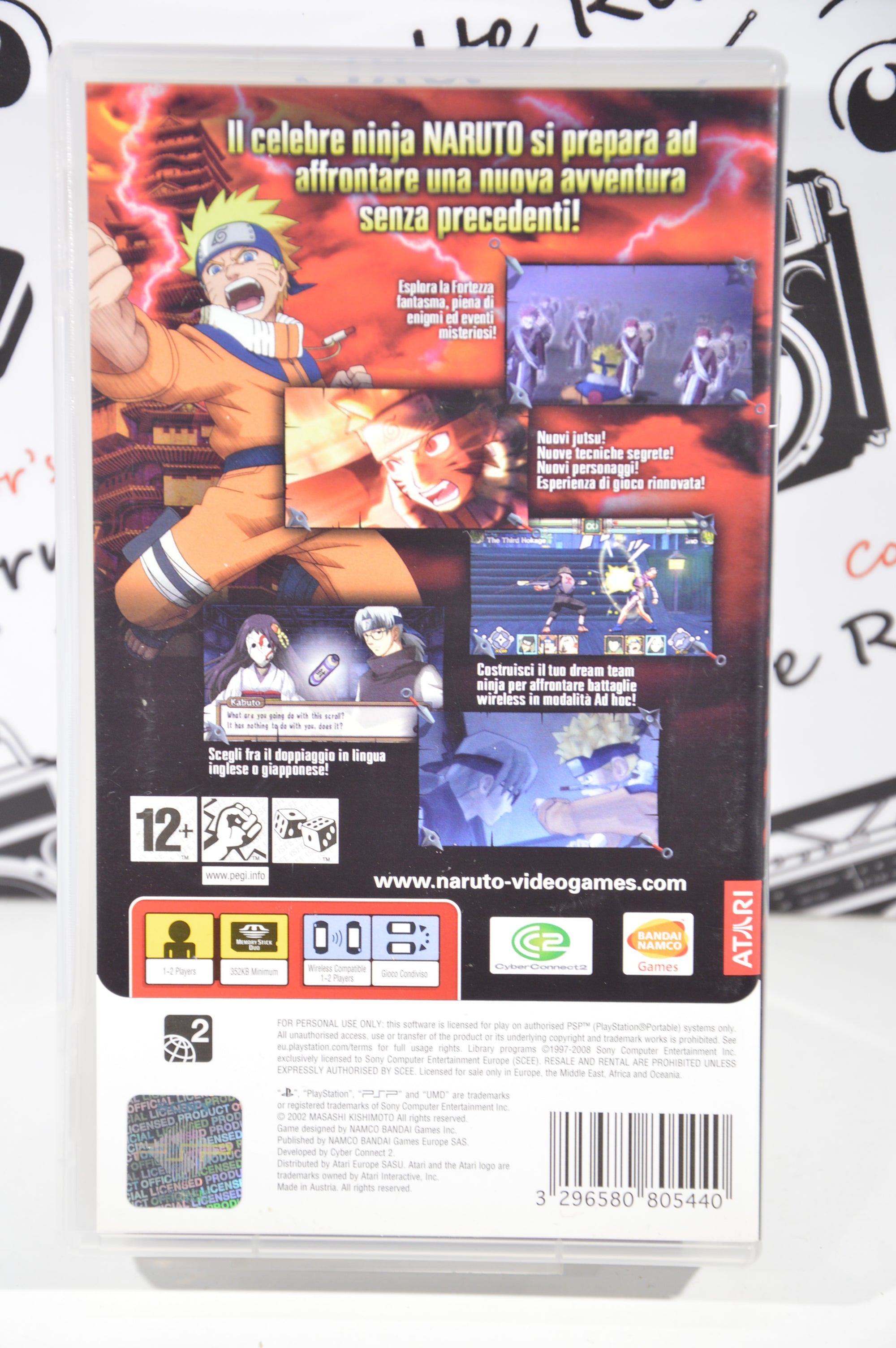 Naruto ultimate ninja heroes 2 Sony Psp 12+