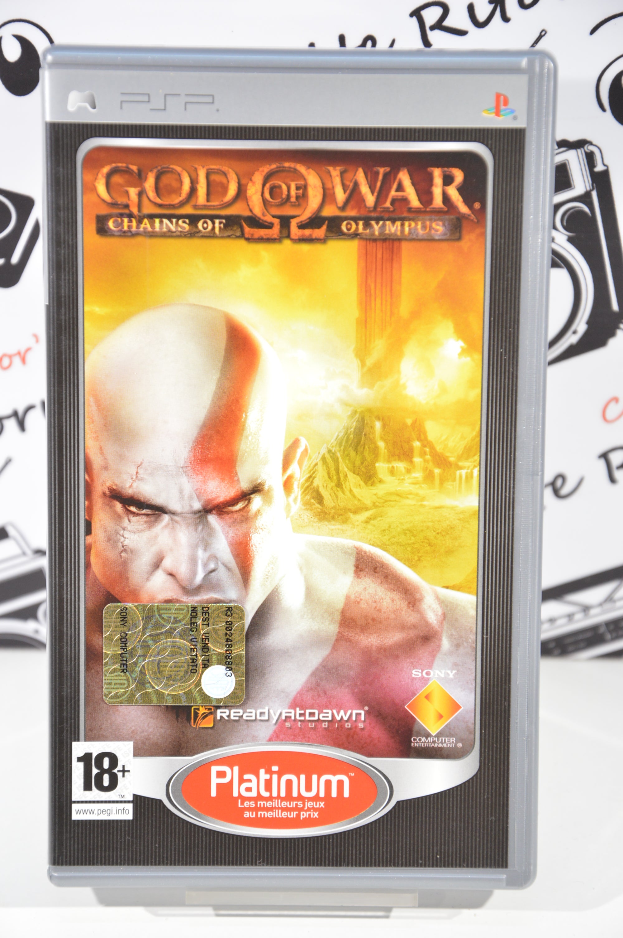 God of War Chains of Olympus platinum Sony Psp 18+