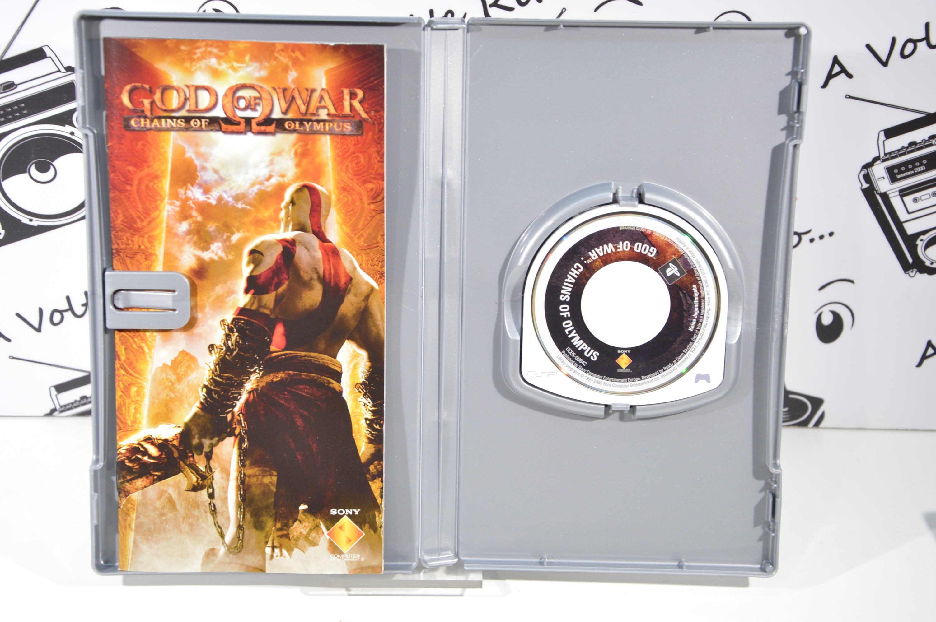 God of War Chains of Olympus platinum Sony Psp 18+