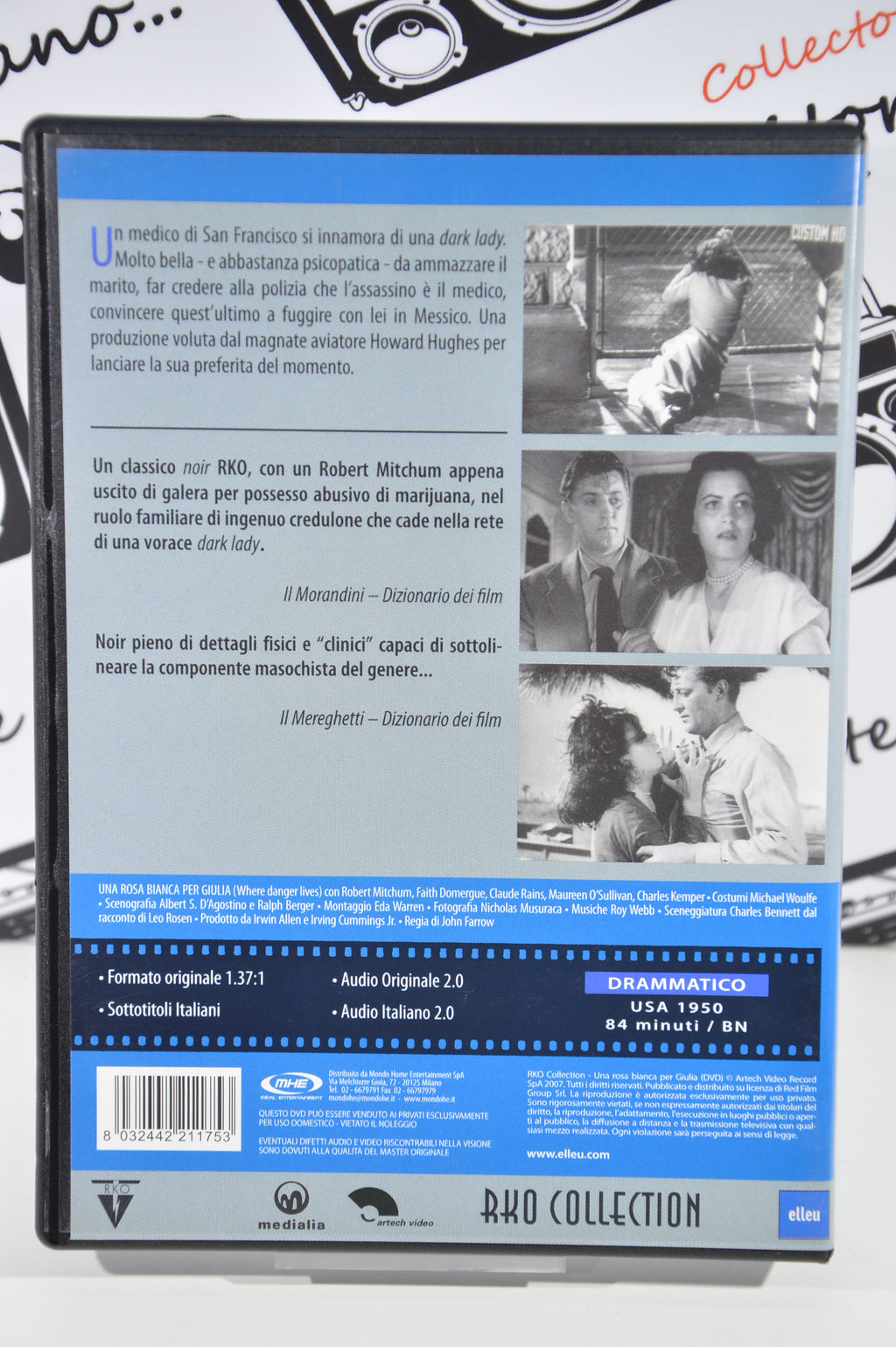Una rosa bianca per Giulia Dvd Italiano collezione