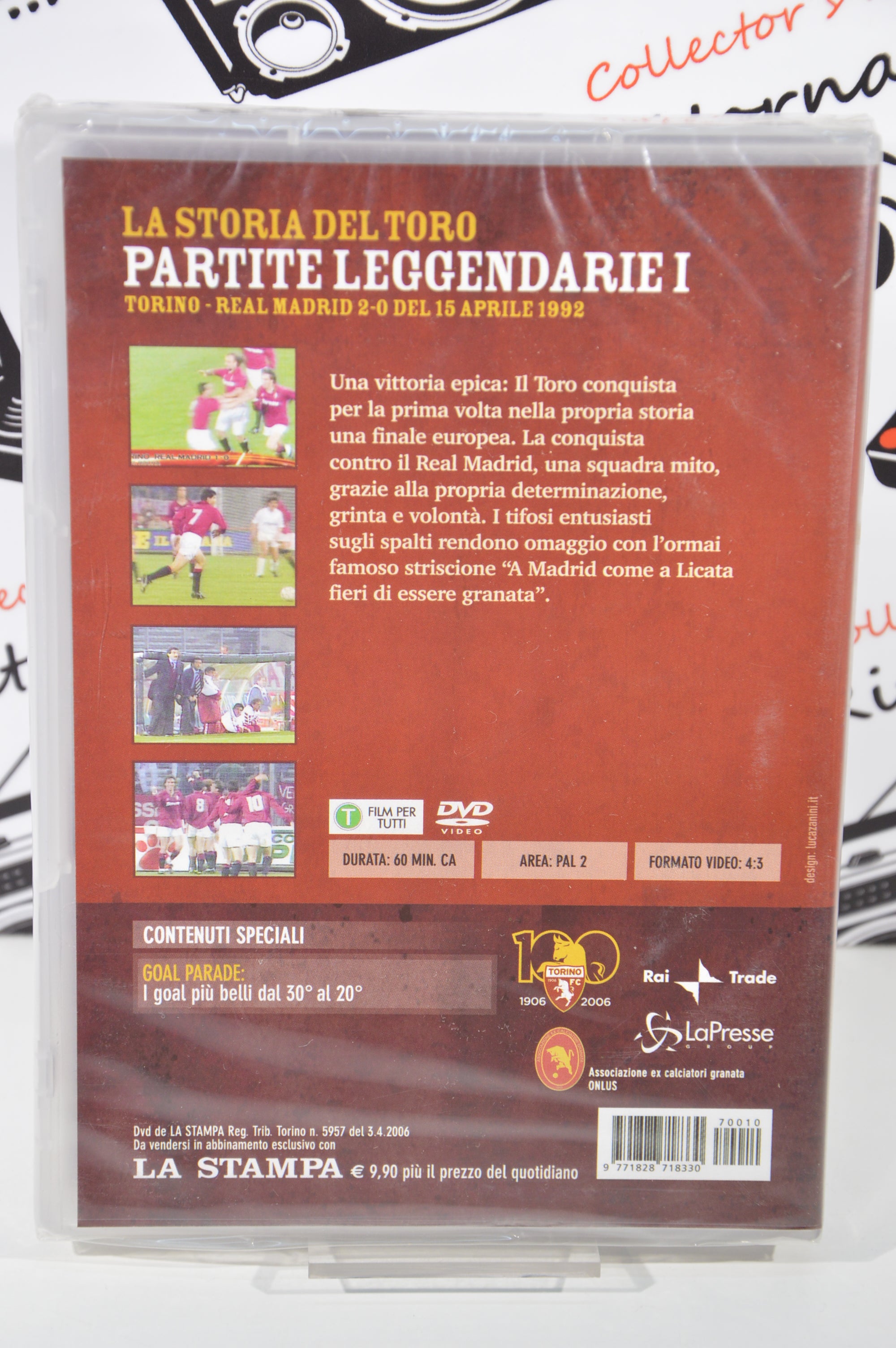 Partite leggendarie I Dvd Italiano collezione la storia del Toro nuovo sigillato