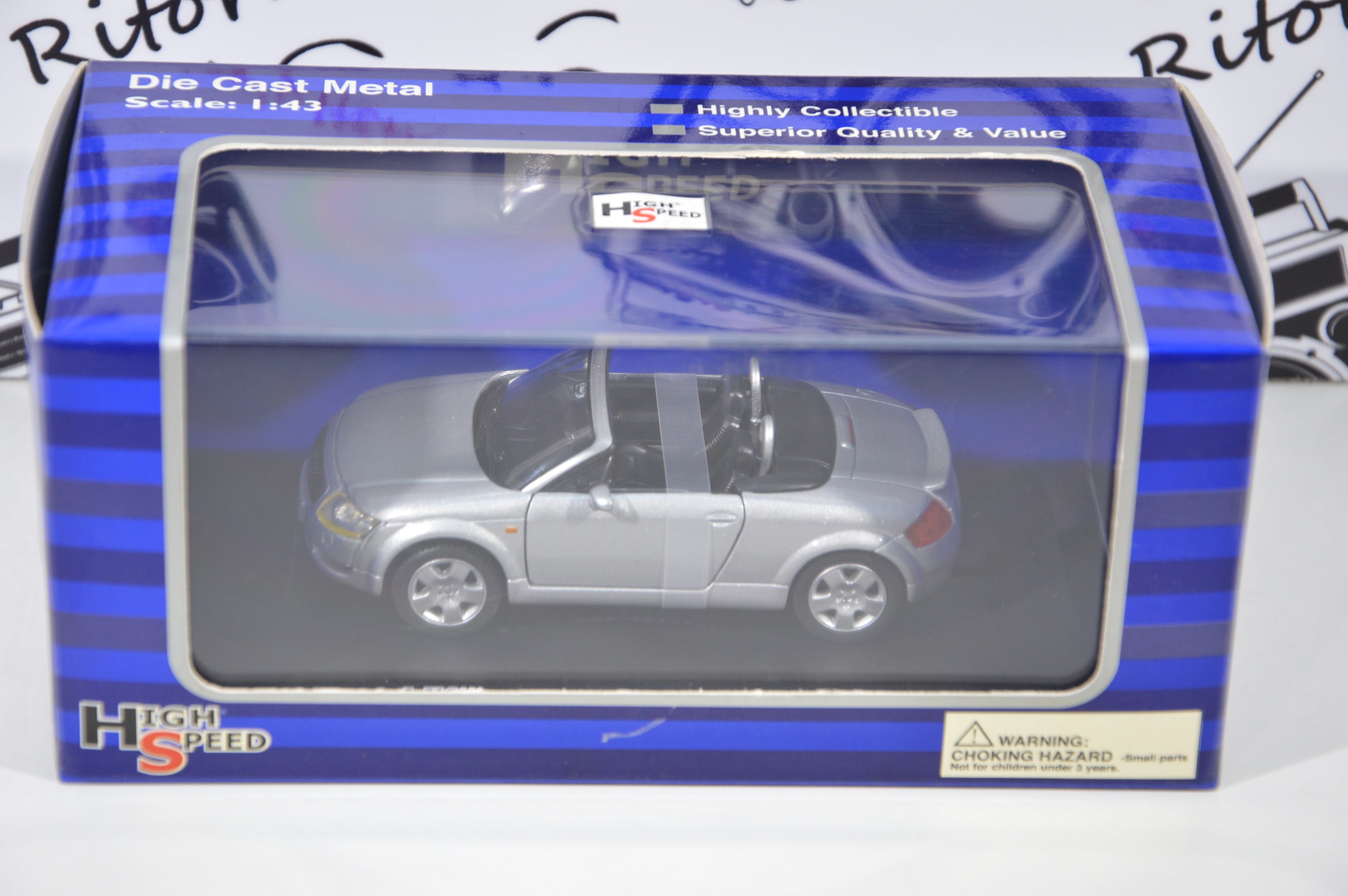 Audi TT roadster High Speed scala 1:43 die cast pari al nuovo