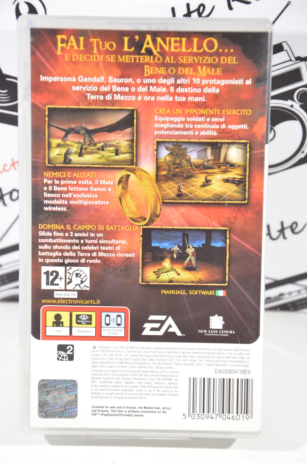 Il signore degli anelli tactics Sony Psp 12+