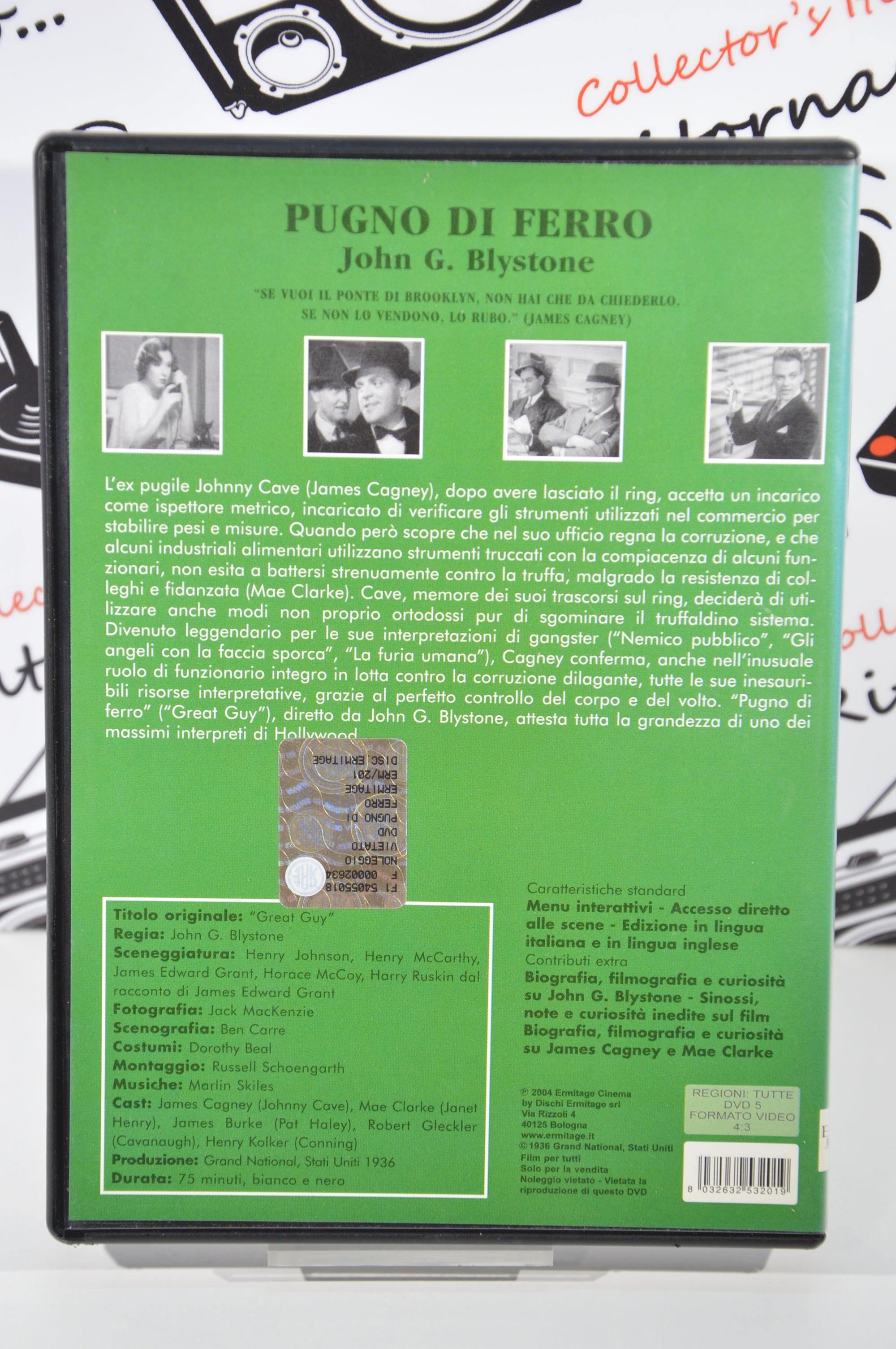 Pugno di ferro Dvd Italiano collezione