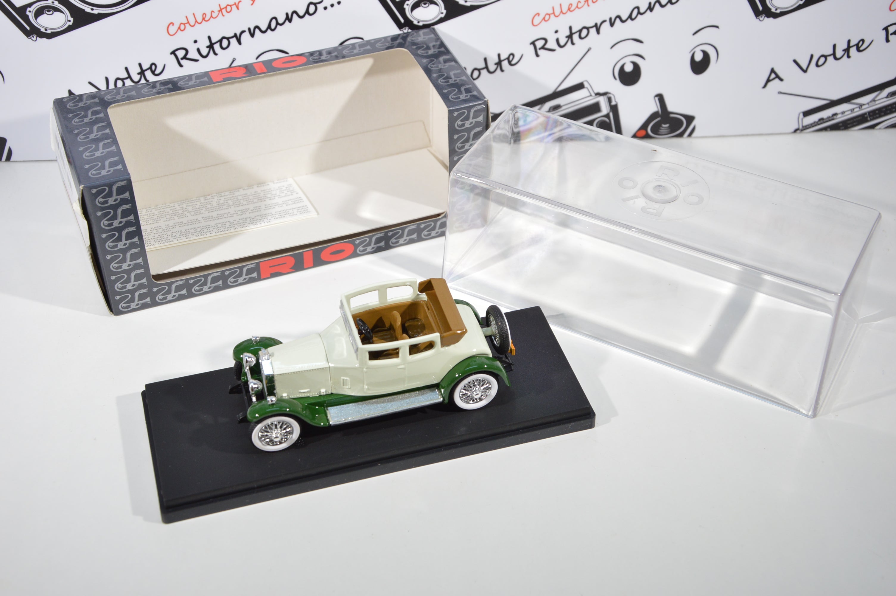 Rolls Royce twenty 1923 RIO scala 1:43 die cast pari al nuovo