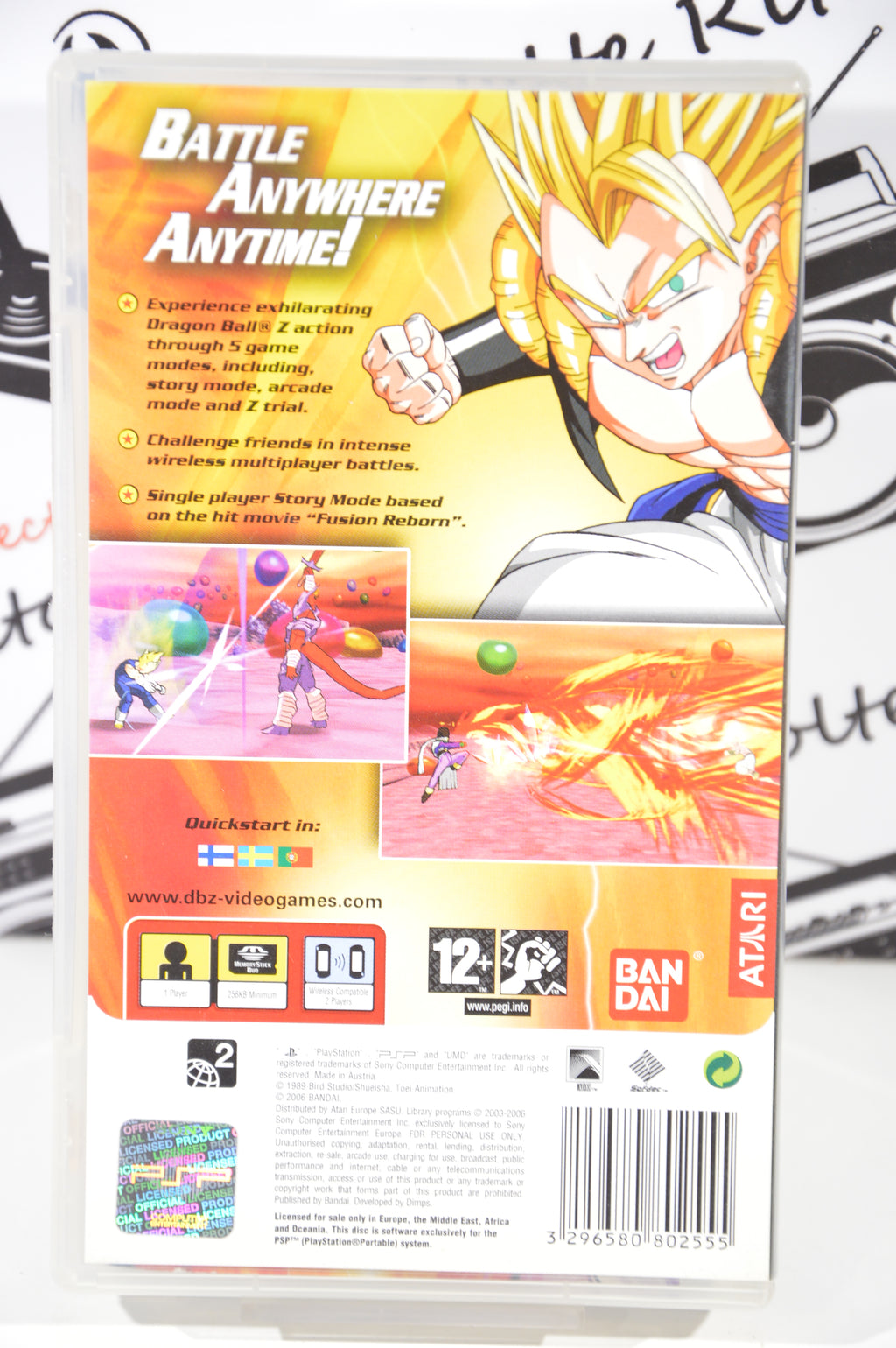 Dragonball Z shin Budokai Sony Psp 12+