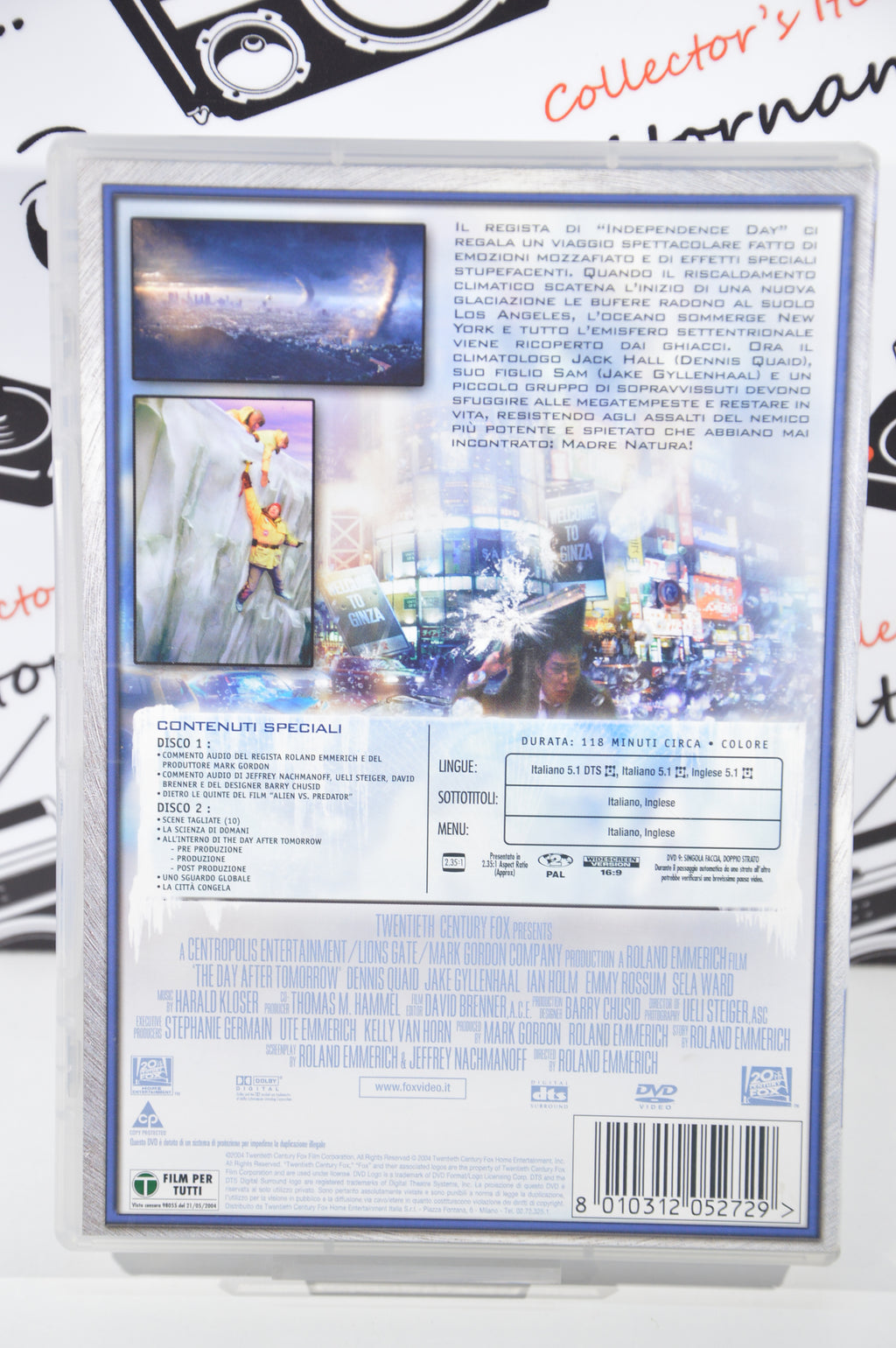 The day after tomorrow Dvd Italiano collezione