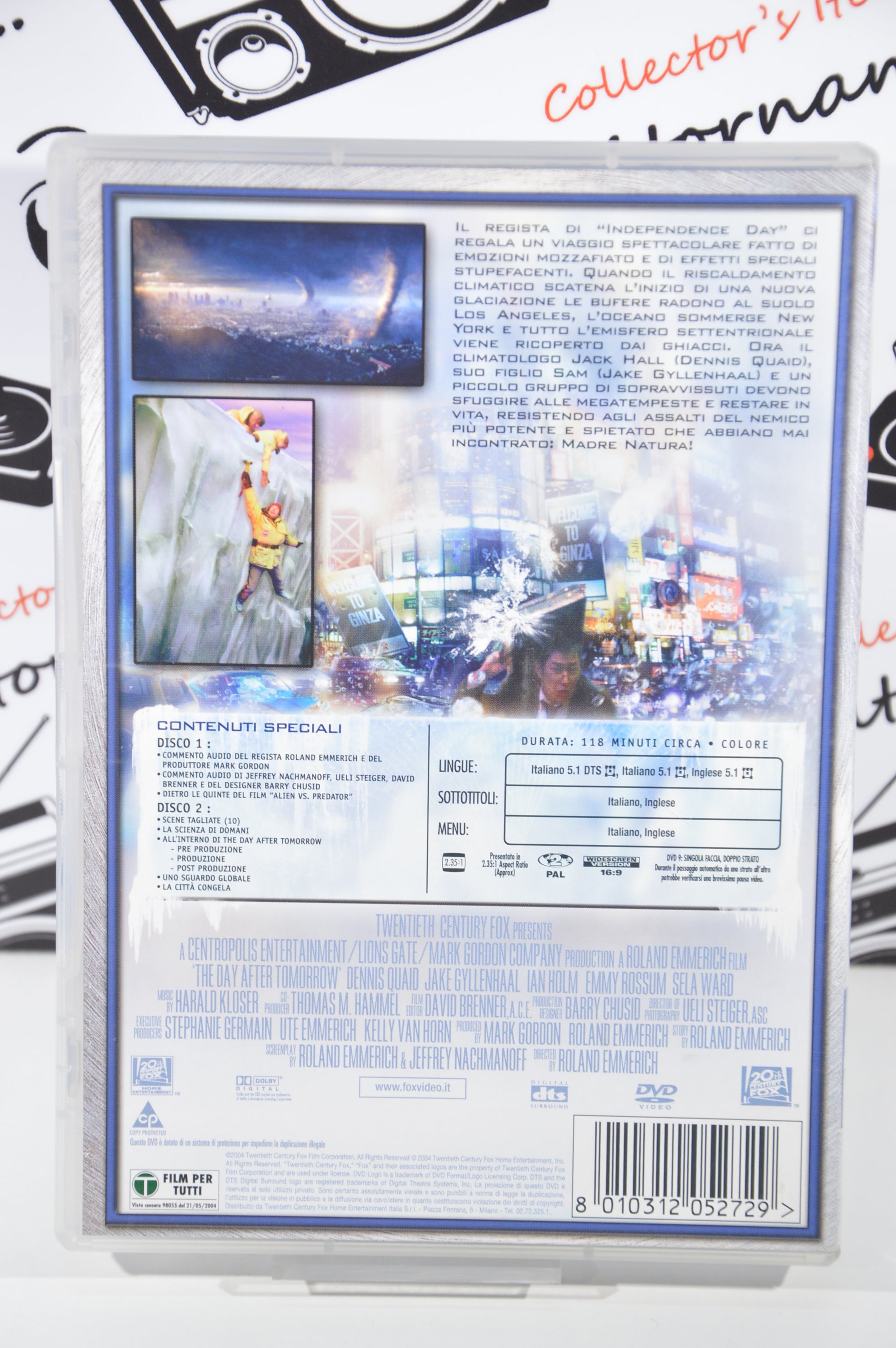 The day after tomorrow Dvd Italiano collezione