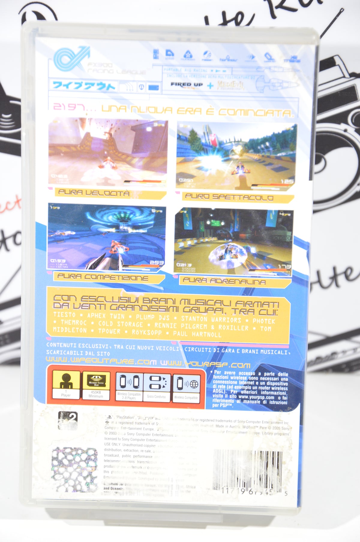 Wipeout pure Sony Psp 3+