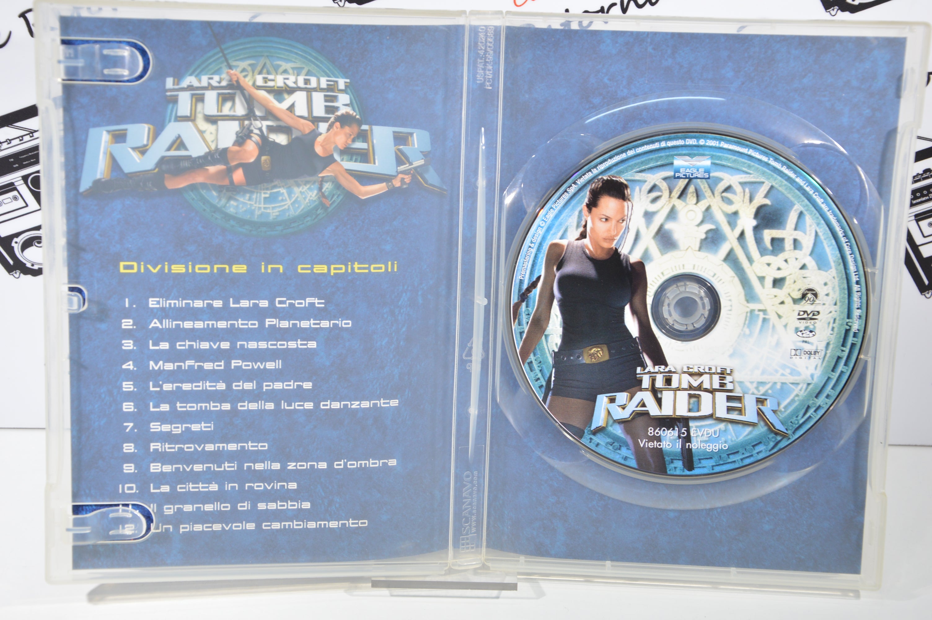 Tomb Raider Dvd Italiano collezione