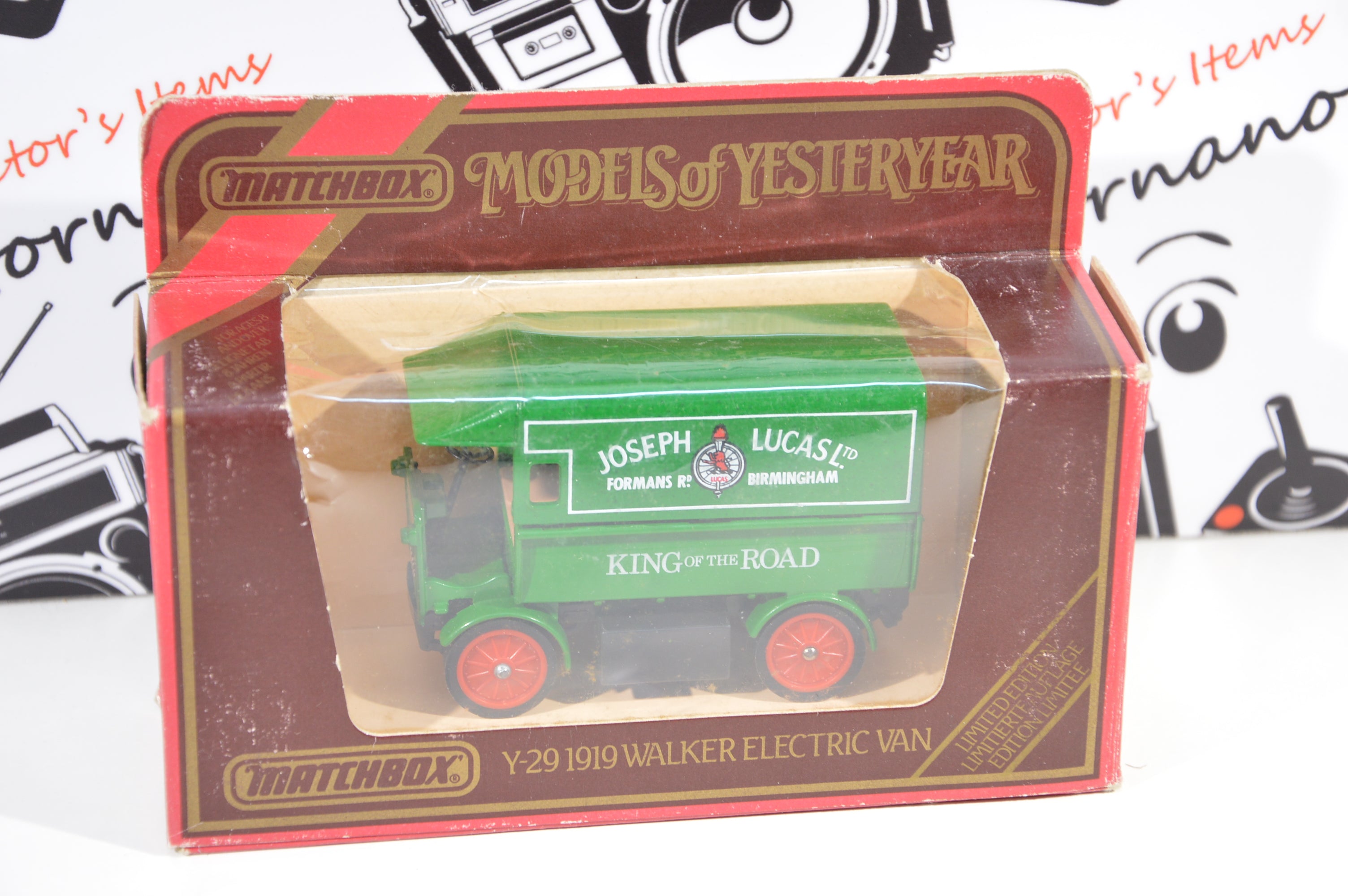 Walker Electric van 1919 Matchbox 1:51