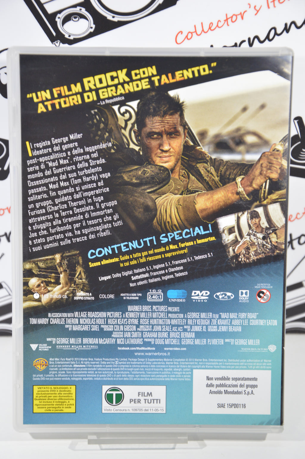 Mad Max fury road Dvd Italiano collezione
