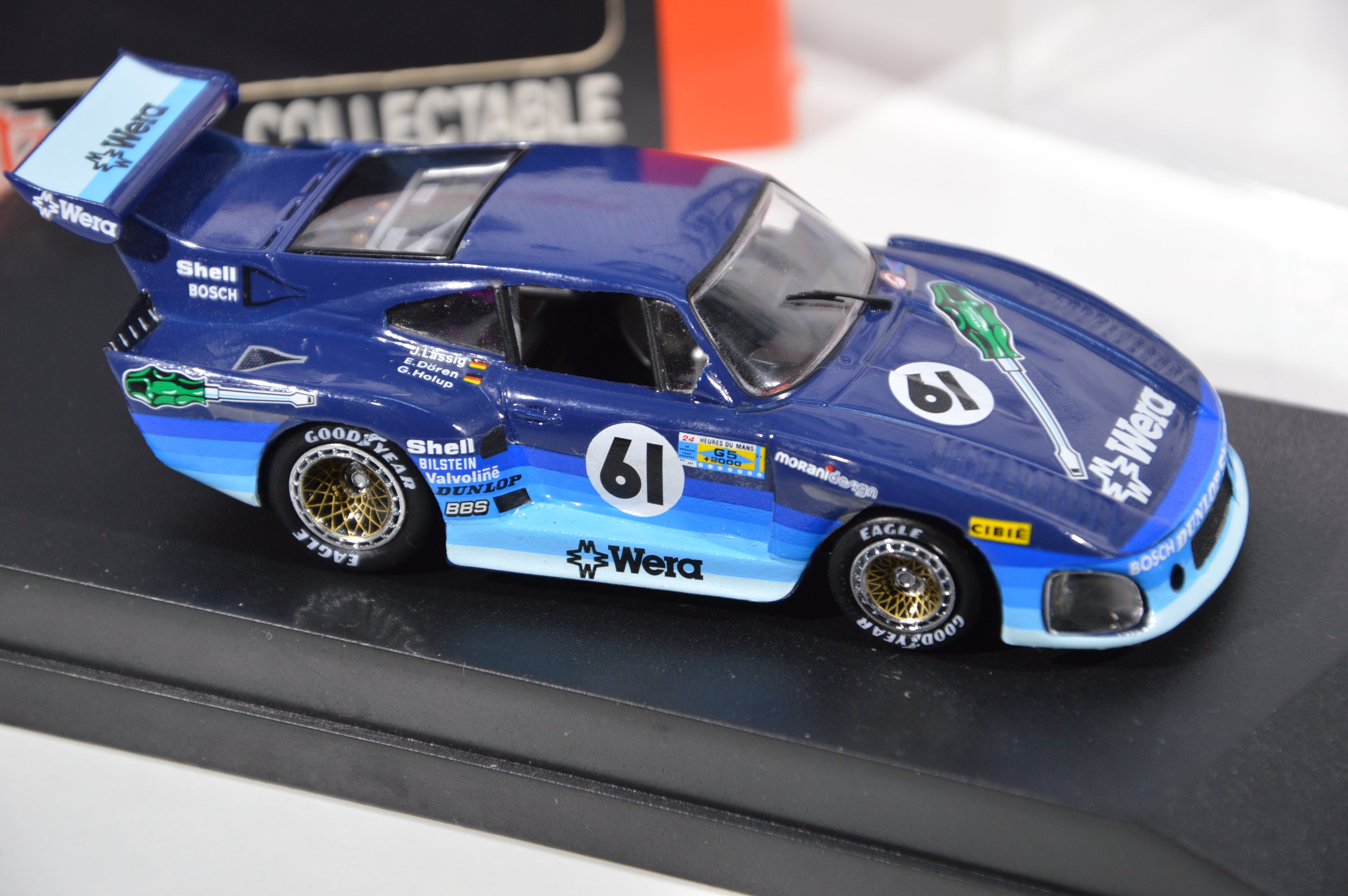 Kremer K3 Wera Le mans 1981 Quartzo scala 1:43 die cast pari al nuovo
