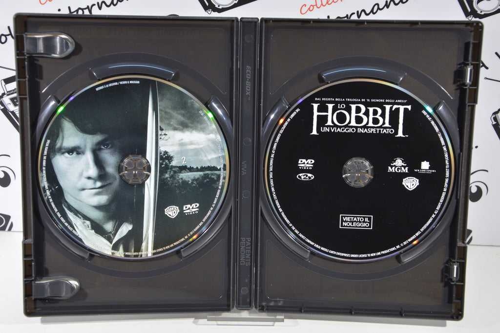 Lo Hobbit un viaggio inaspettato Dvd Italiano collezione 2 dischi