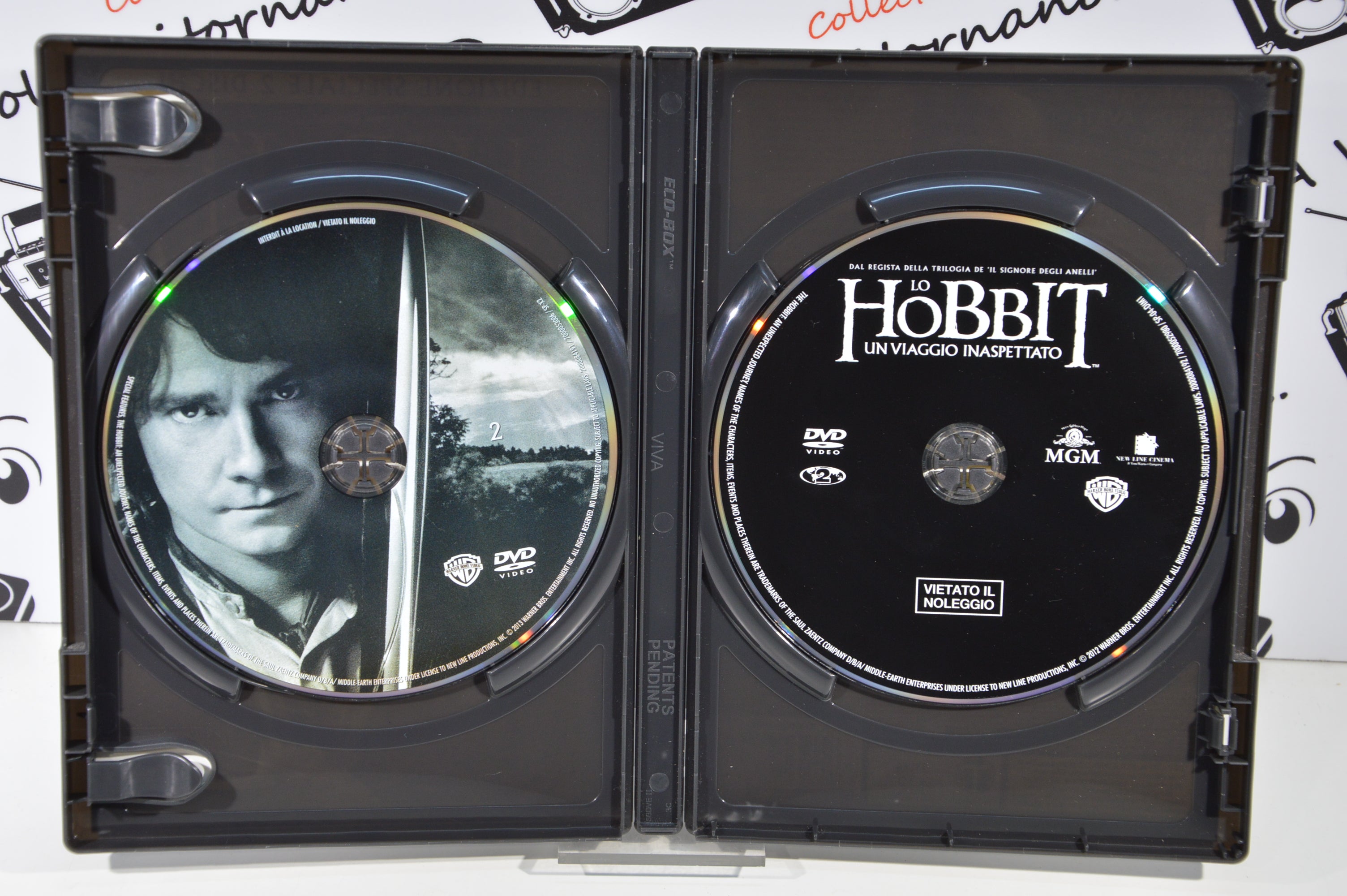 Lo Hobbit un viaggio inaspettato Dvd Italiano collezione 2 dischi