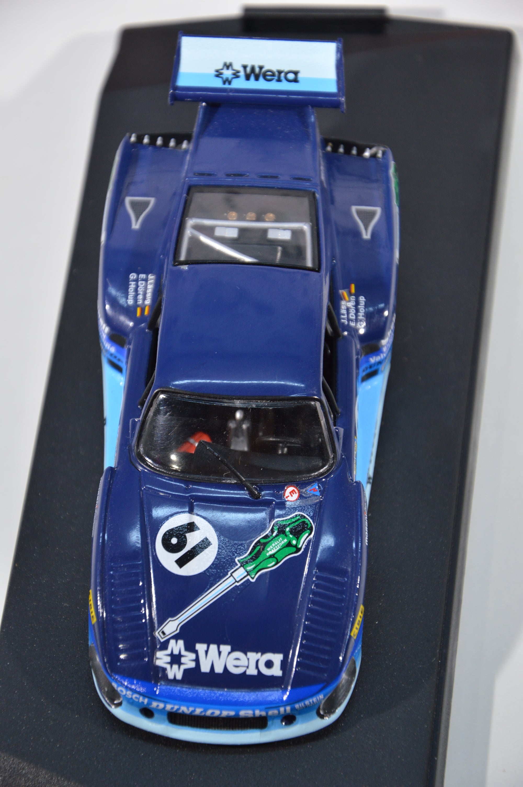 Kremer K3 Wera Le mans 1981 Quartzo scala 1:43 die cast pari al nuovo