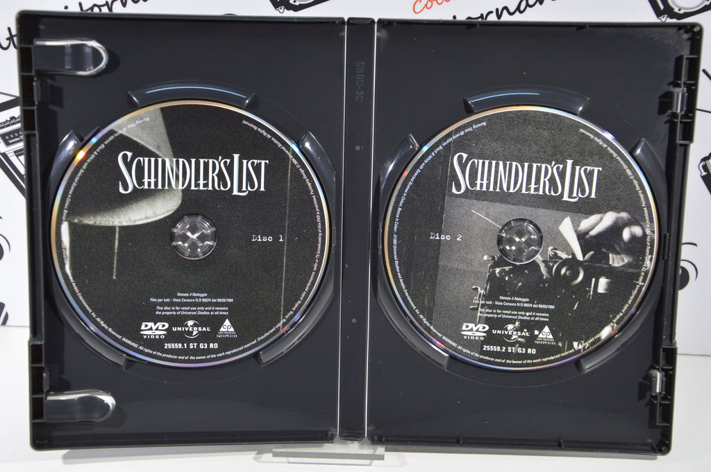 Schindler's list Dvd Italiano collezione 2 dischi