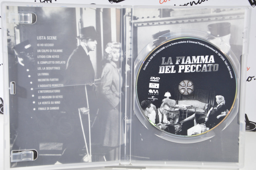 La fiamma del peccato Dvd Italiano collezione