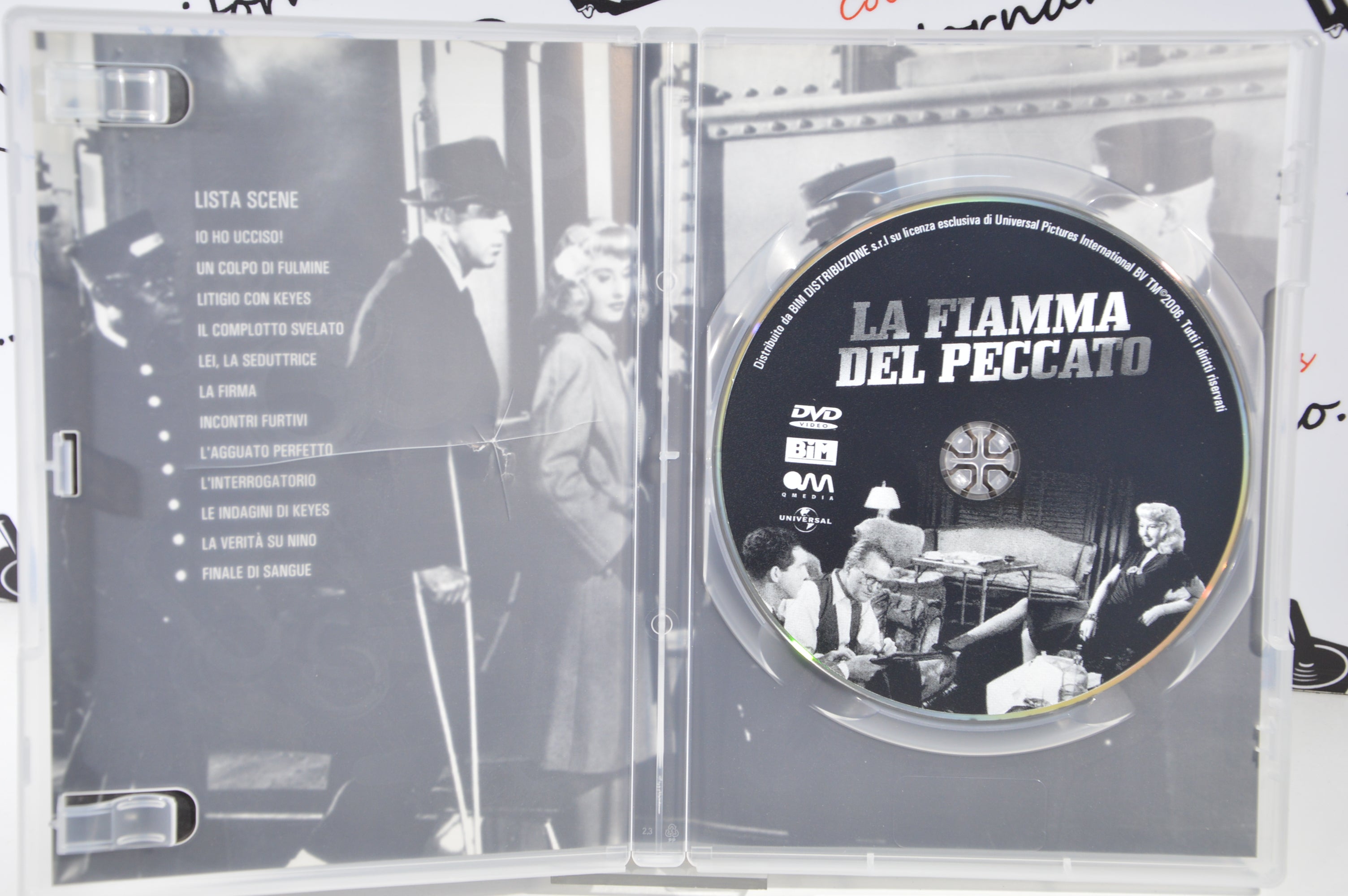 La fiamma del peccato Dvd Italiano collezione