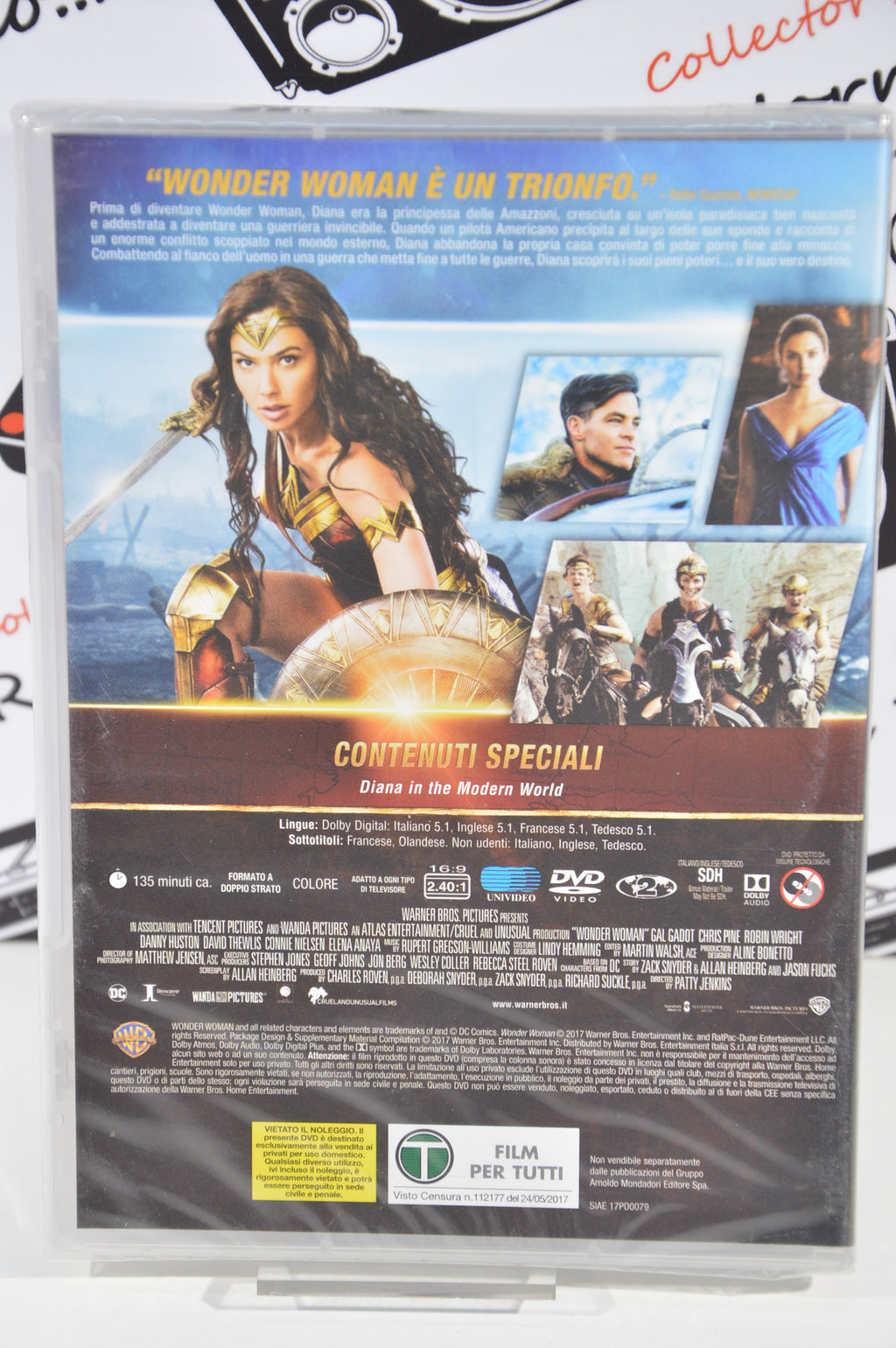 Wonder Woman Dvd Italiano collezione nuovo sigillato