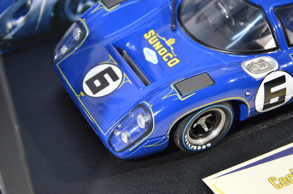 Sunoco Lola Coupè 1969 Donohue/Parsons Penske scala 1:18 die cast pari al nuovo