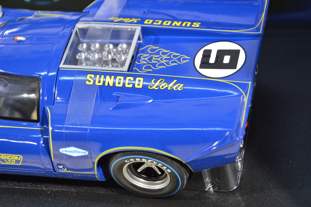 Sunoco Lola Coupè 1969 Donohue/Parsons Penske scala 1:18 die cast pari al nuovo
