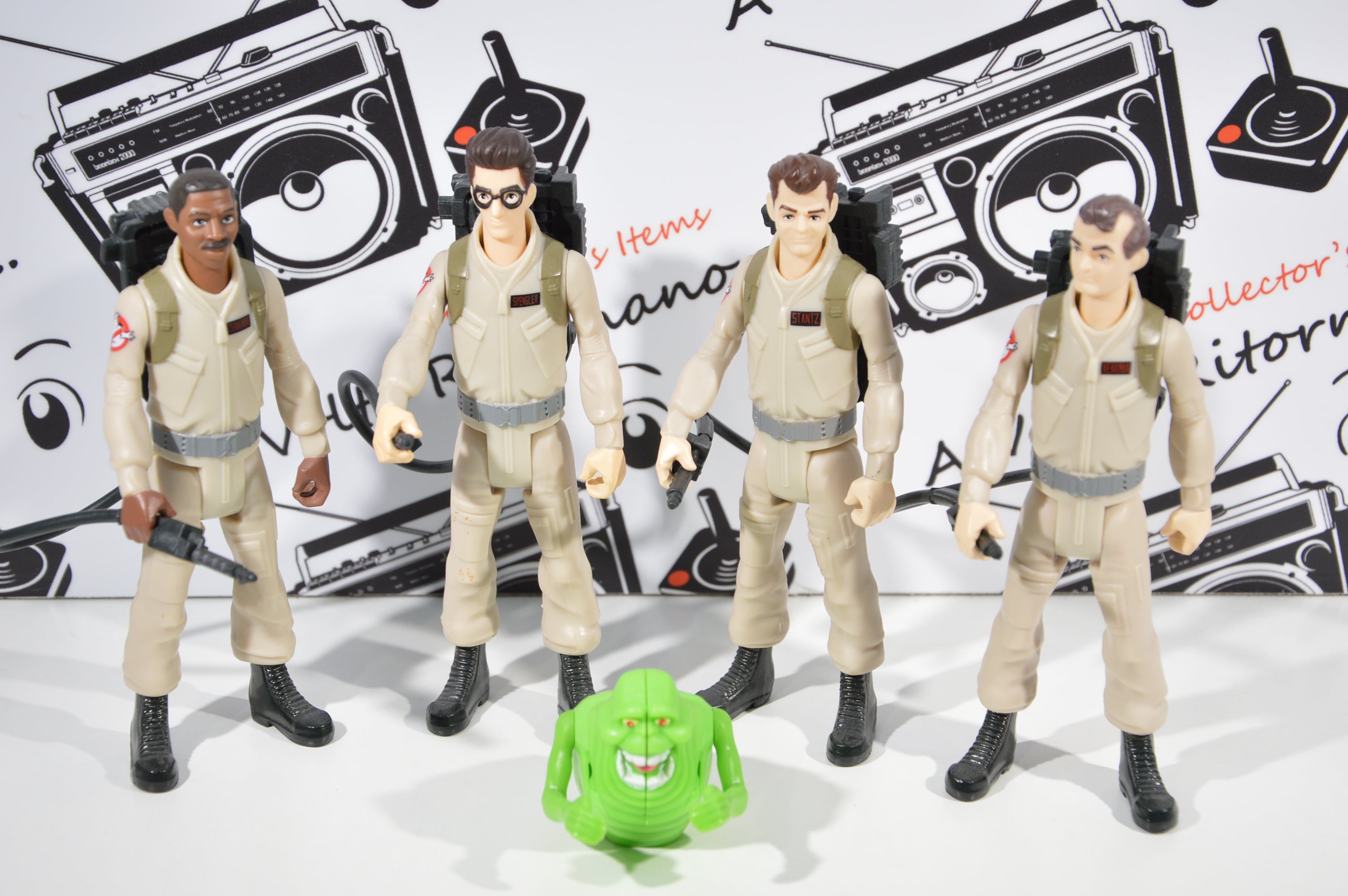 Ghostbusters action figure 5 personaggi Hasbro 2020 collezione ottimi