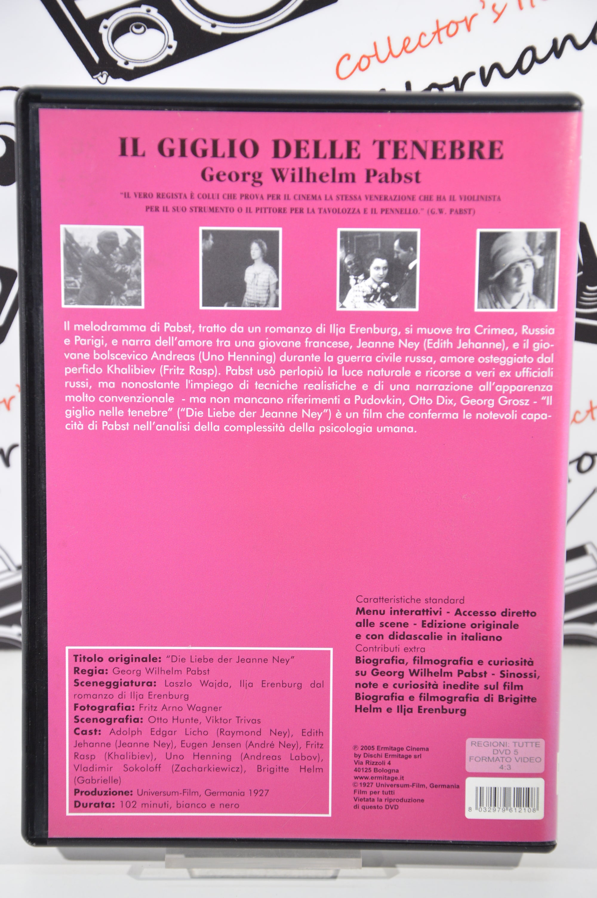 Il giglio delle tenebre Dvd Italiano collezione Georg Wilhelm Pabst