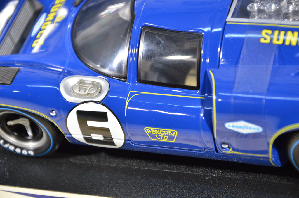 Sunoco Lola Coupè 1969 Donohue/Parsons Penske scala 1:18 die cast pari al nuovo