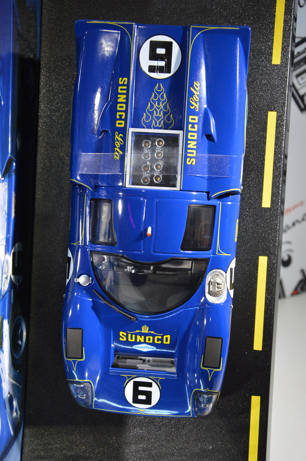 Sunoco Lola Coupè 1969 Donohue/Parsons Penske scala 1:18 die cast pari al nuovo