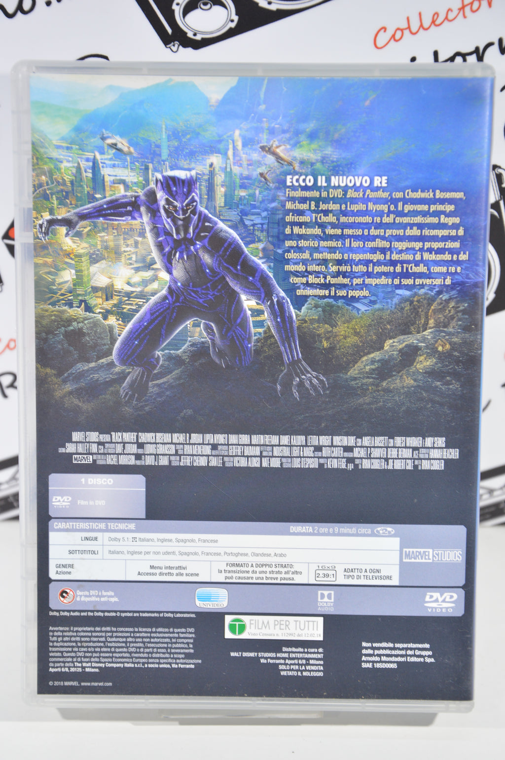 Black Panther Dvd Italiano collezione