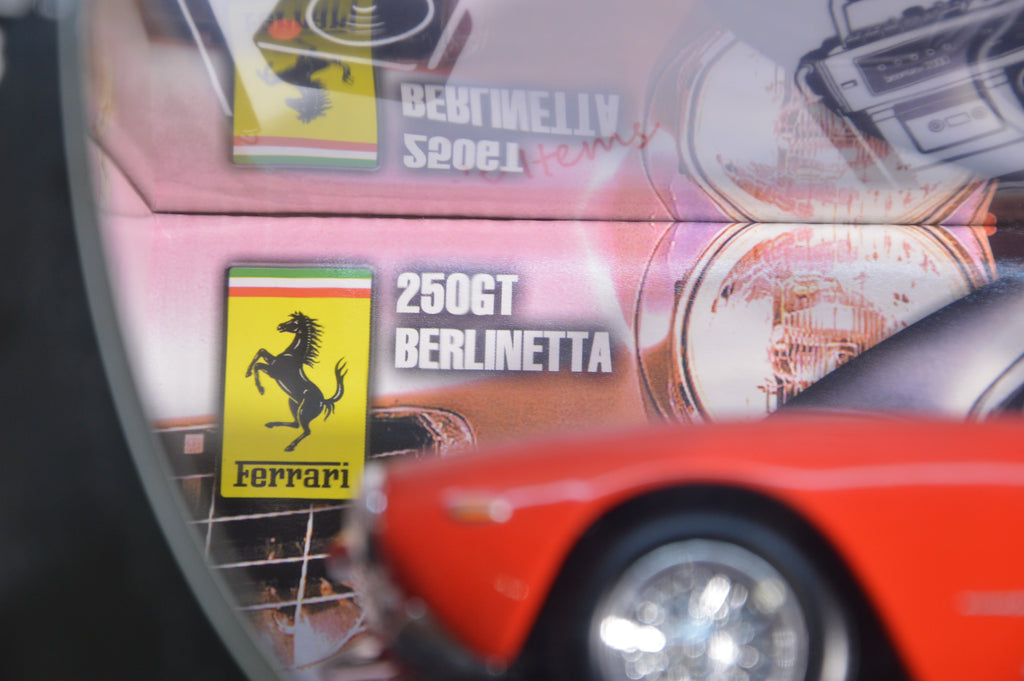 Ferrari 250GT Berlinetta Hot Wheels metal collection scala 1:18 nuovo