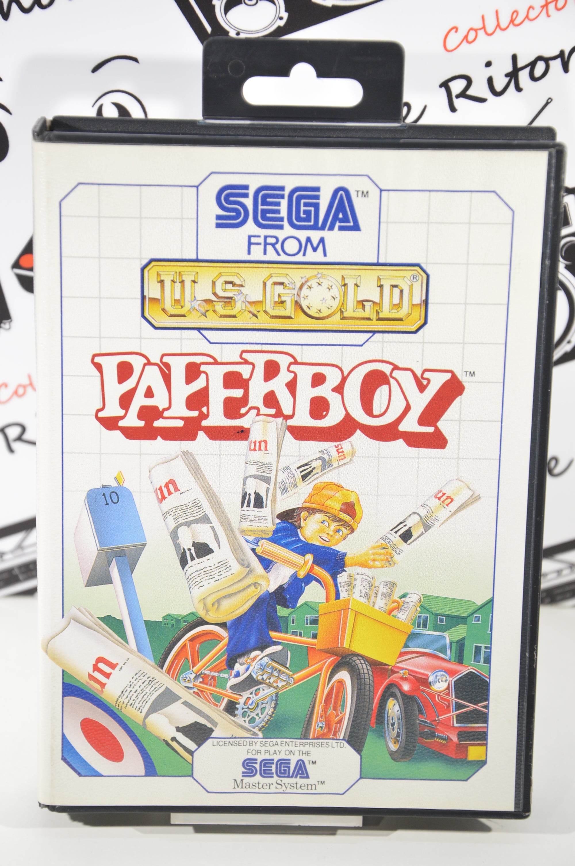 Paperboy Sega Master system anno 1990 videogames vintage