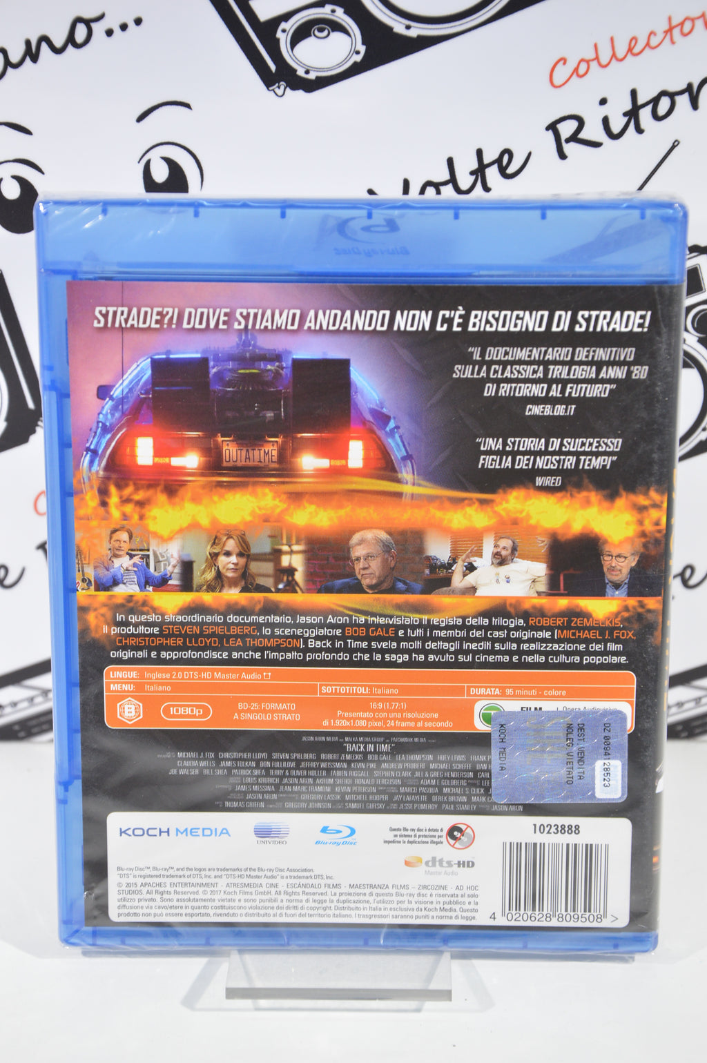 Back in Time Blu Ray Italiano nuovo sigillato