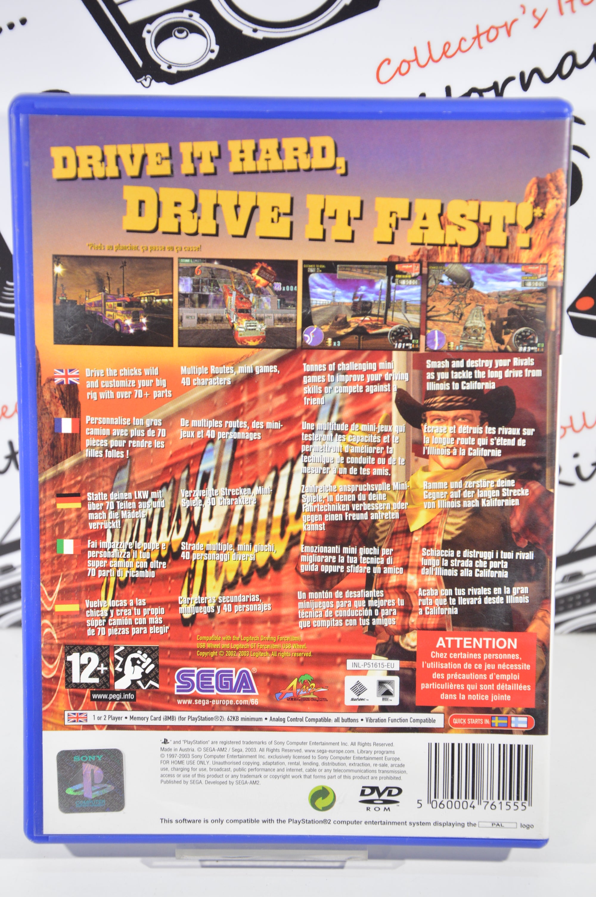 King of route 66 PlayStation 2 12+ ITA