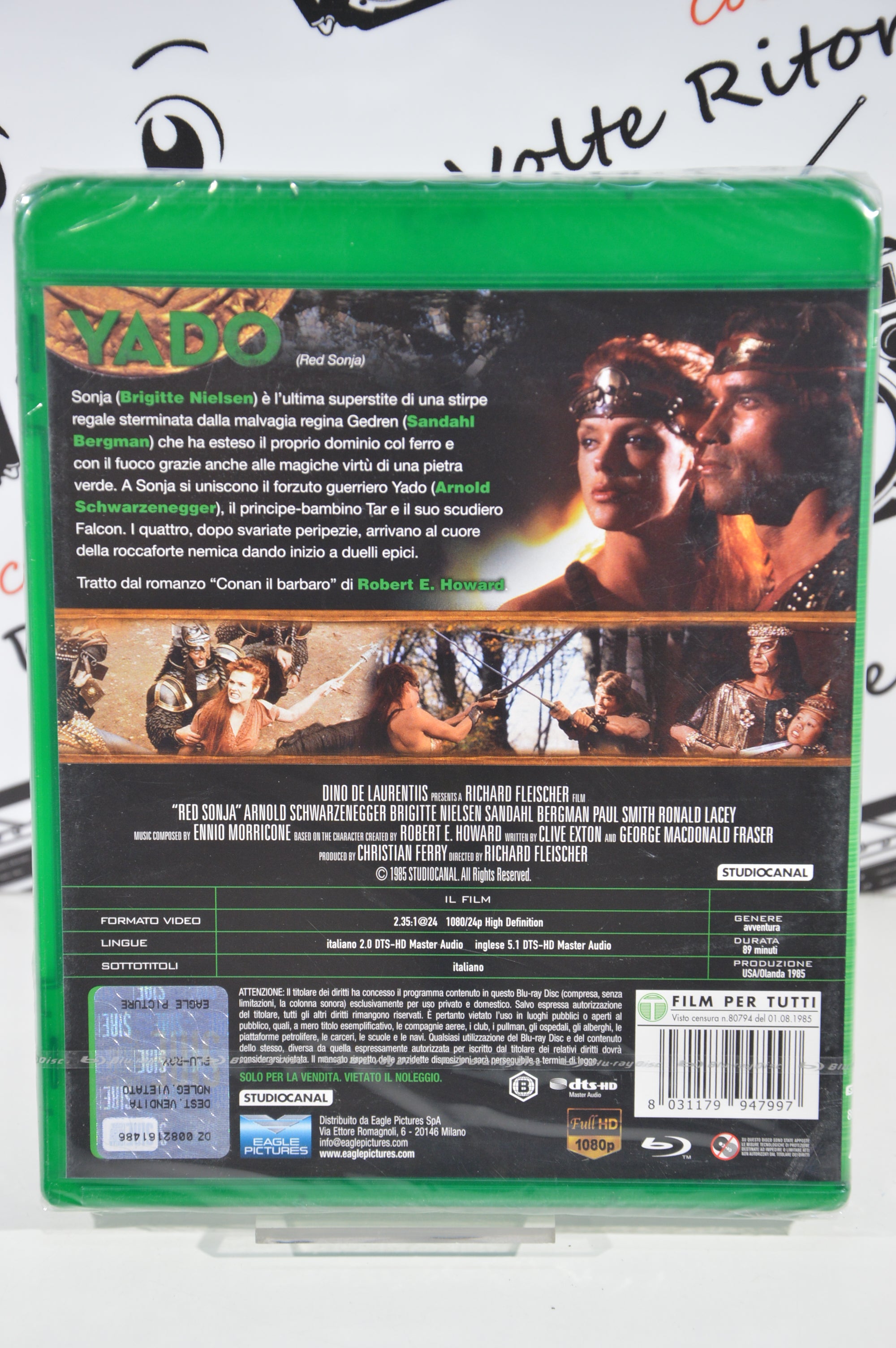 Yado Blu Ray Italiano nuovo sigillato
