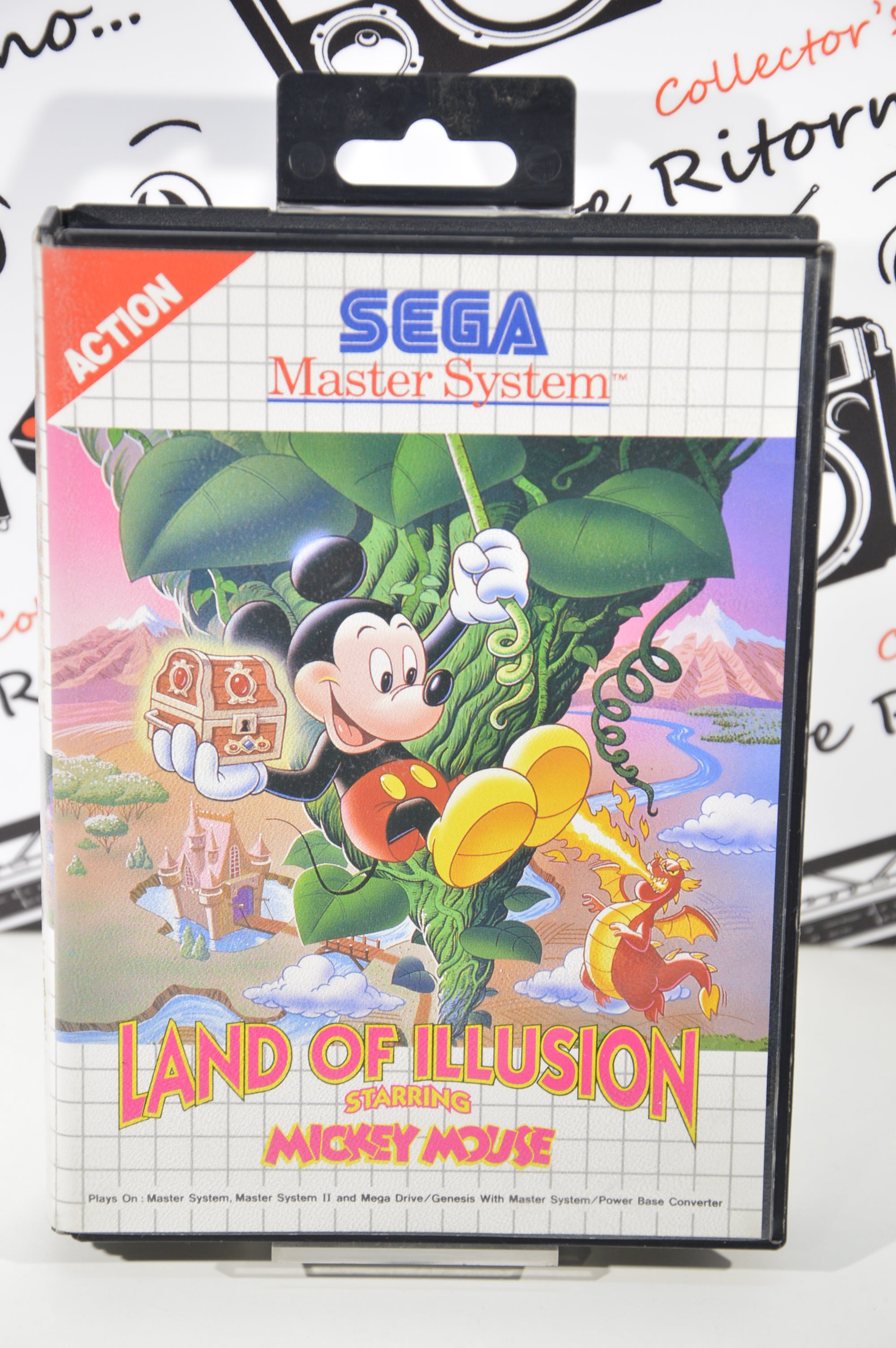 Land of illusion Mickey Mouse Sega Master system anno 1992 videogames vintage
