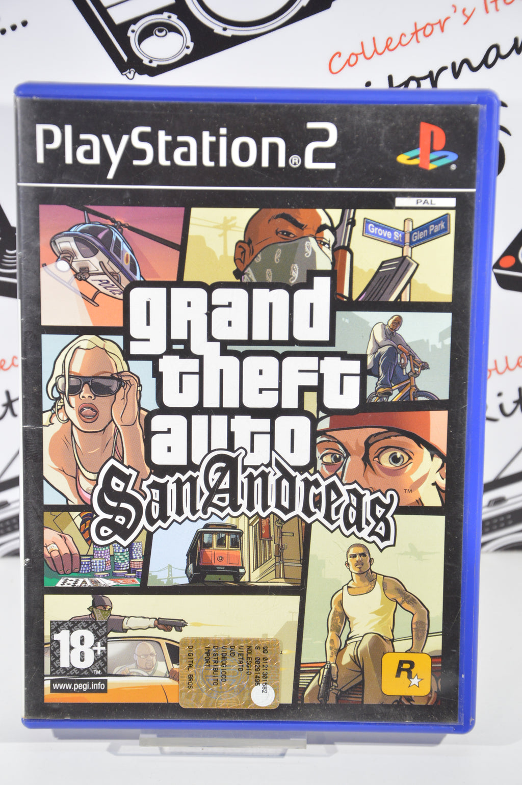 Grand Theft auto San Andreas PlayStation 2 18+ ITA