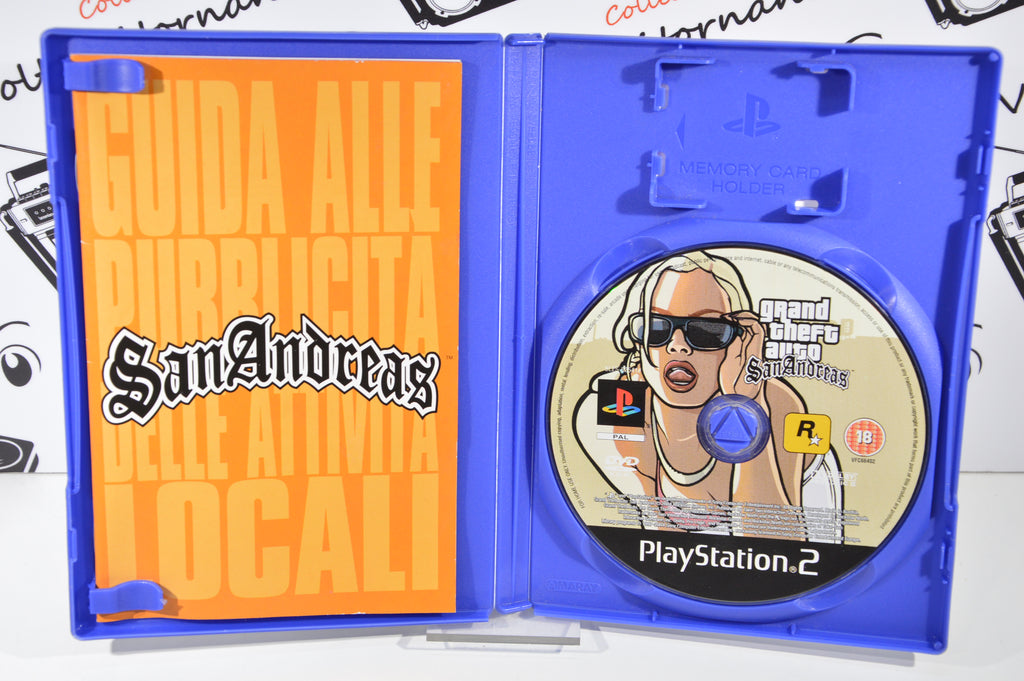 Grand Theft auto San Andreas PlayStation 2 18+ ITA