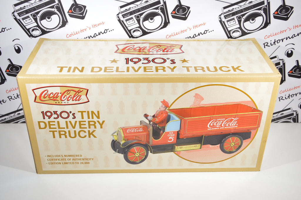 Coca cola 1930 tin delivery truck riproduzione Xonex furgoncino Coca Cola