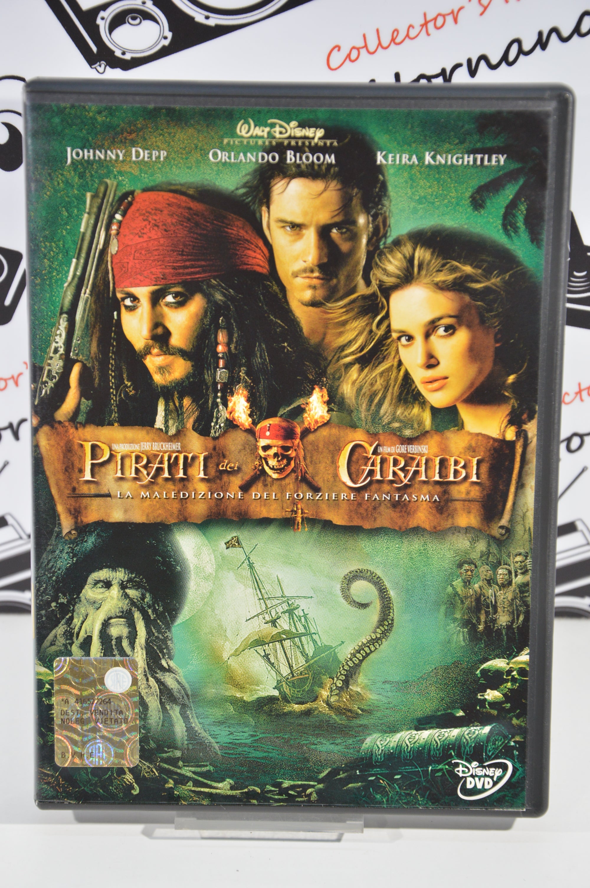 I pirati dei Caraibi la maledizione del forziere fantasma Dvd Italiano