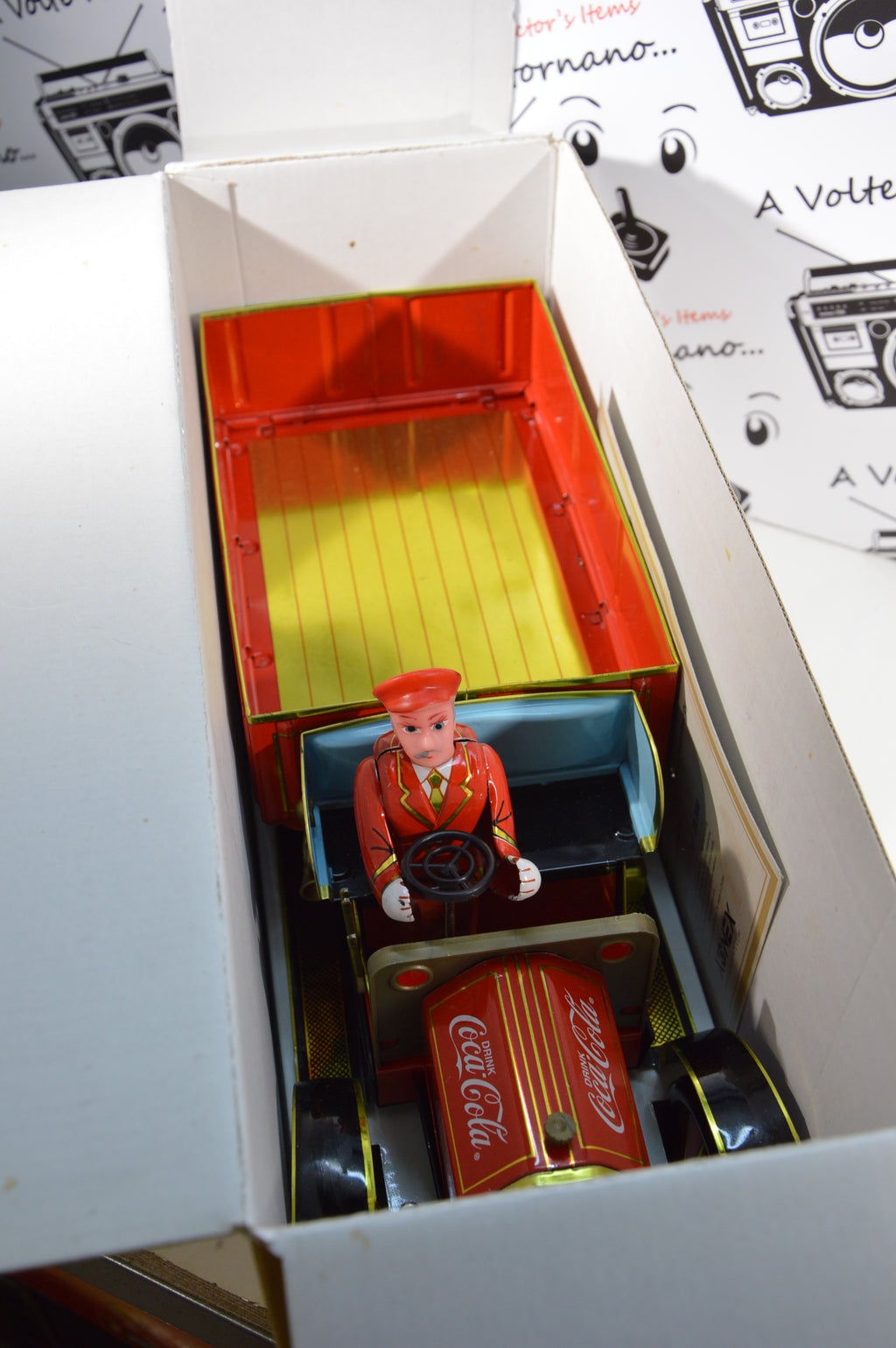 Coca cola 1930 tin delivery truck riproduzione Xonex furgoncino Coca Cola
