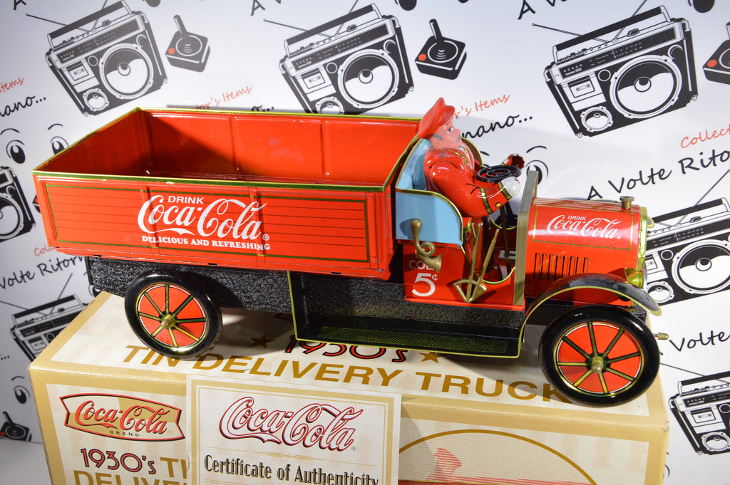 Coca cola 1930 tin delivery truck riproduzione Xonex furgoncino Coca Cola