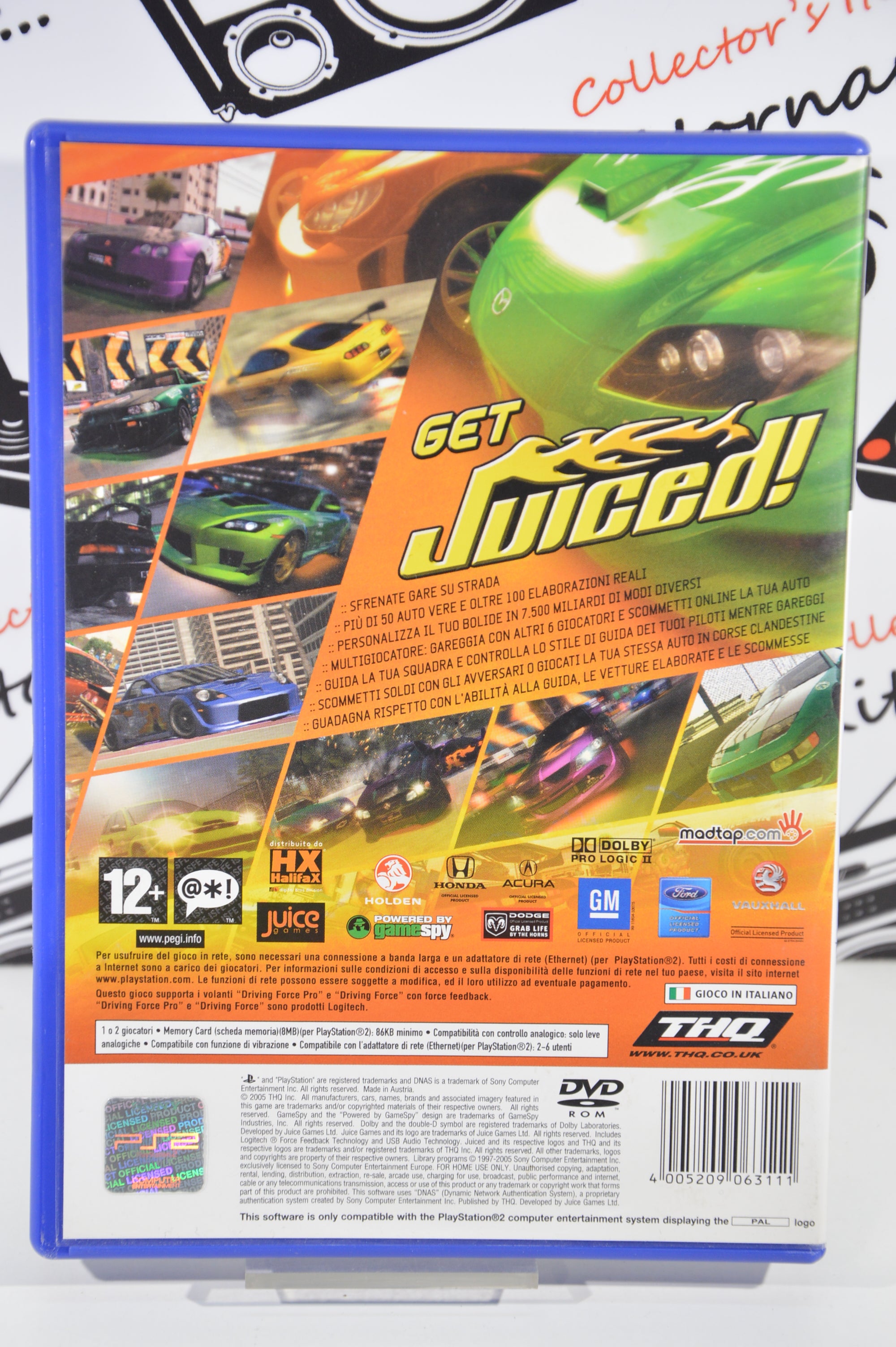 Juiced PlayStation 2 12+ ITA