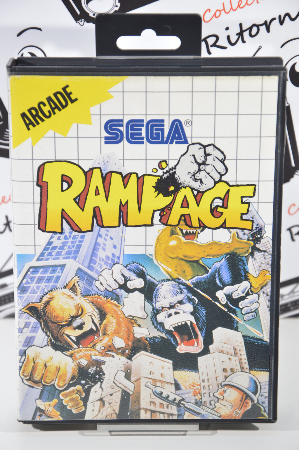 Rampage Master system anno 1988 videogames vintage