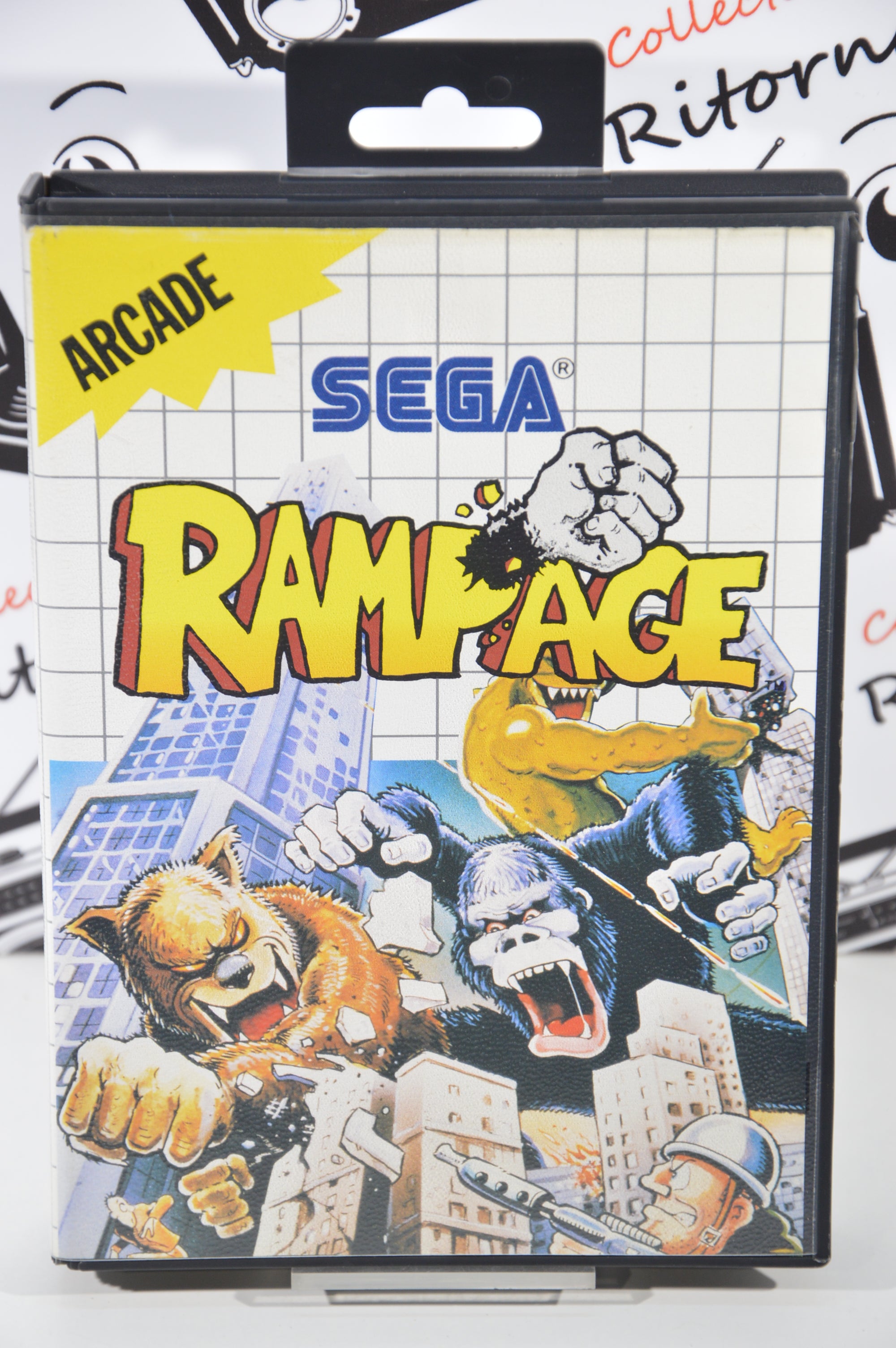 Rampage Master system anno 1988 videogames vintage