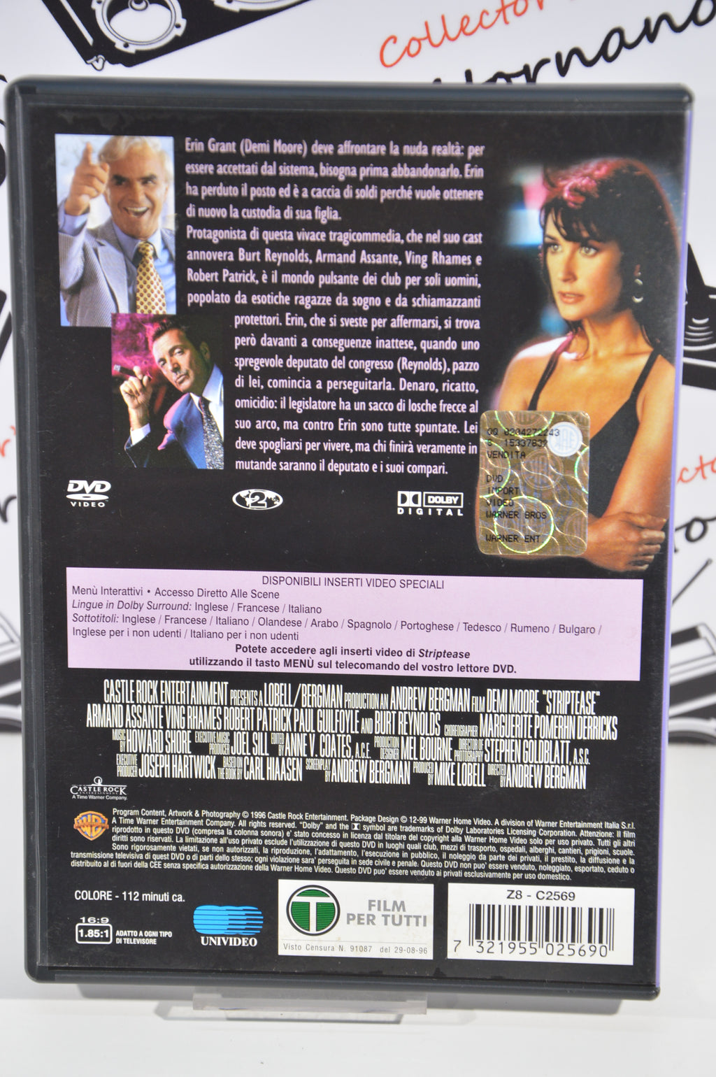 Striptease Dvd Italiano Demi Moore