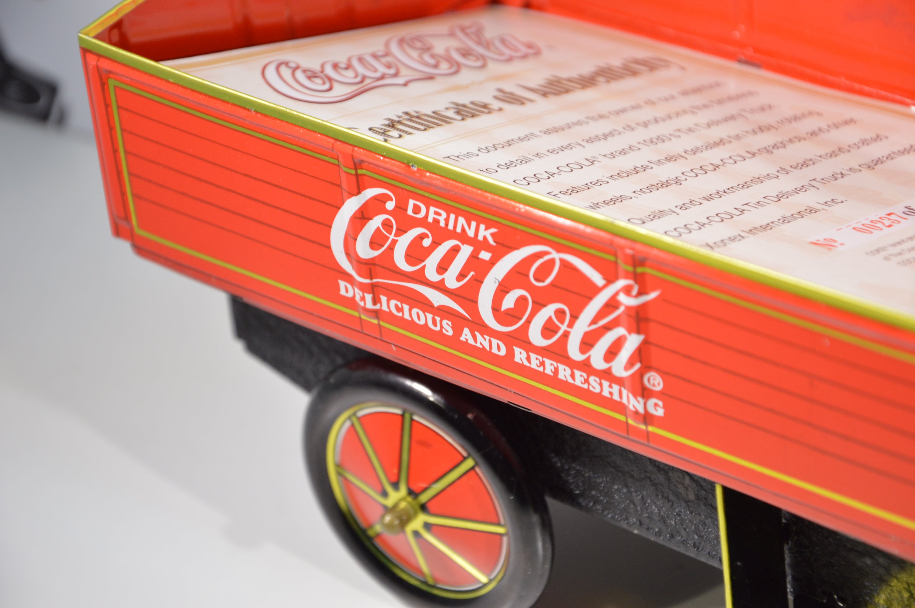 Coca cola 1930 tin delivery truck riproduzione Xonex furgoncino Coca Cola